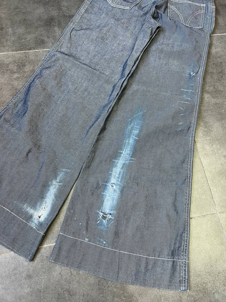 Dolce & Gabbana Dolce&Gabbana Vintage Flare Faded Jeans Size 28" / US 6 / IT 42 - 7 Thumbnail