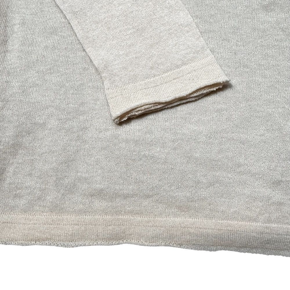 Other NWT New LIAPULL Cotton Cashmere V-Neck Peach Sweater Size S Size S / US 4 / IT 40 - 6 Thumbnail