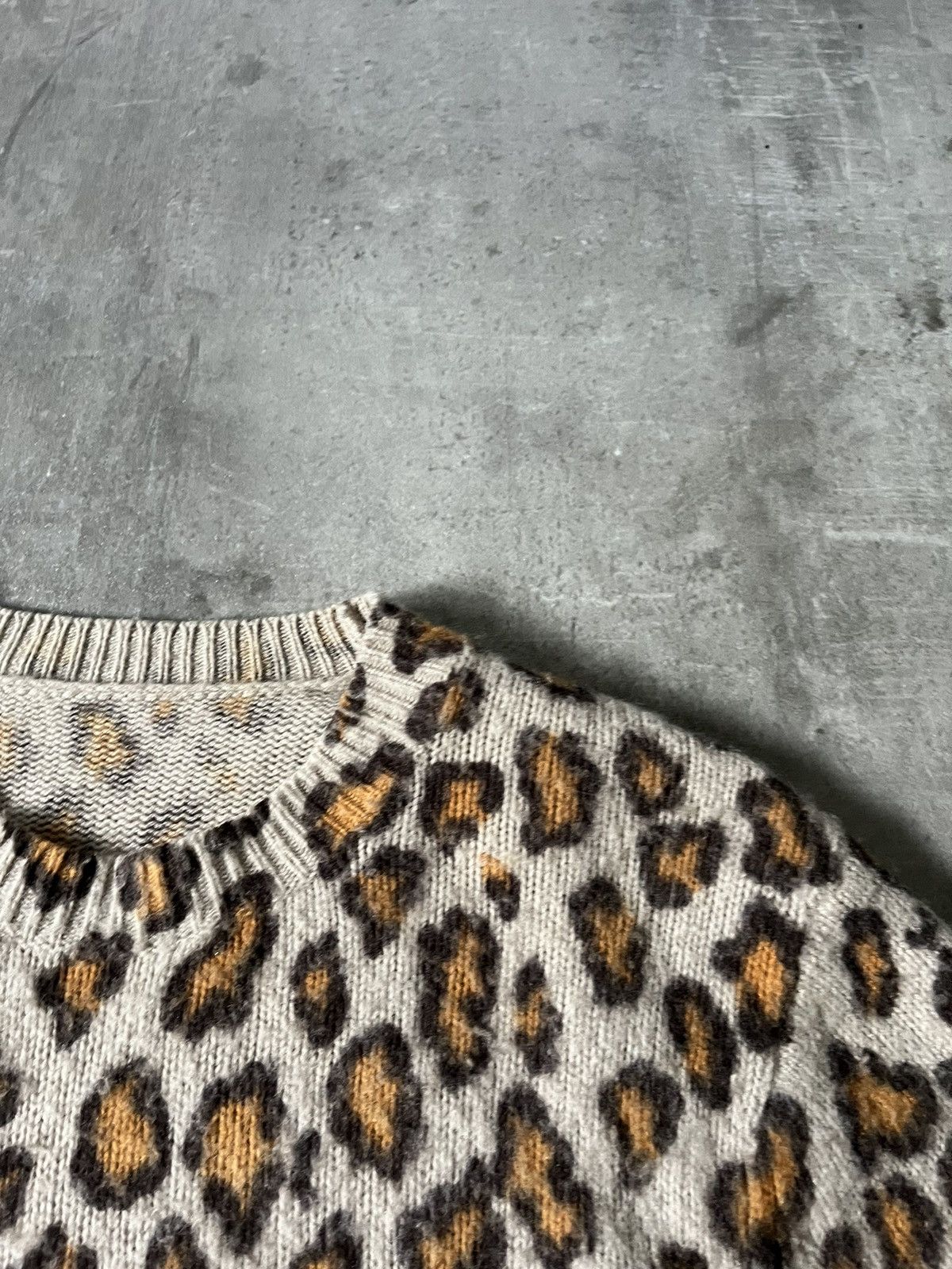 Acne Studios Acne Studios Peele Leo print sweater wool cashmere rare Size US M / EU 48-50 / 2 - 6 Thumbnail