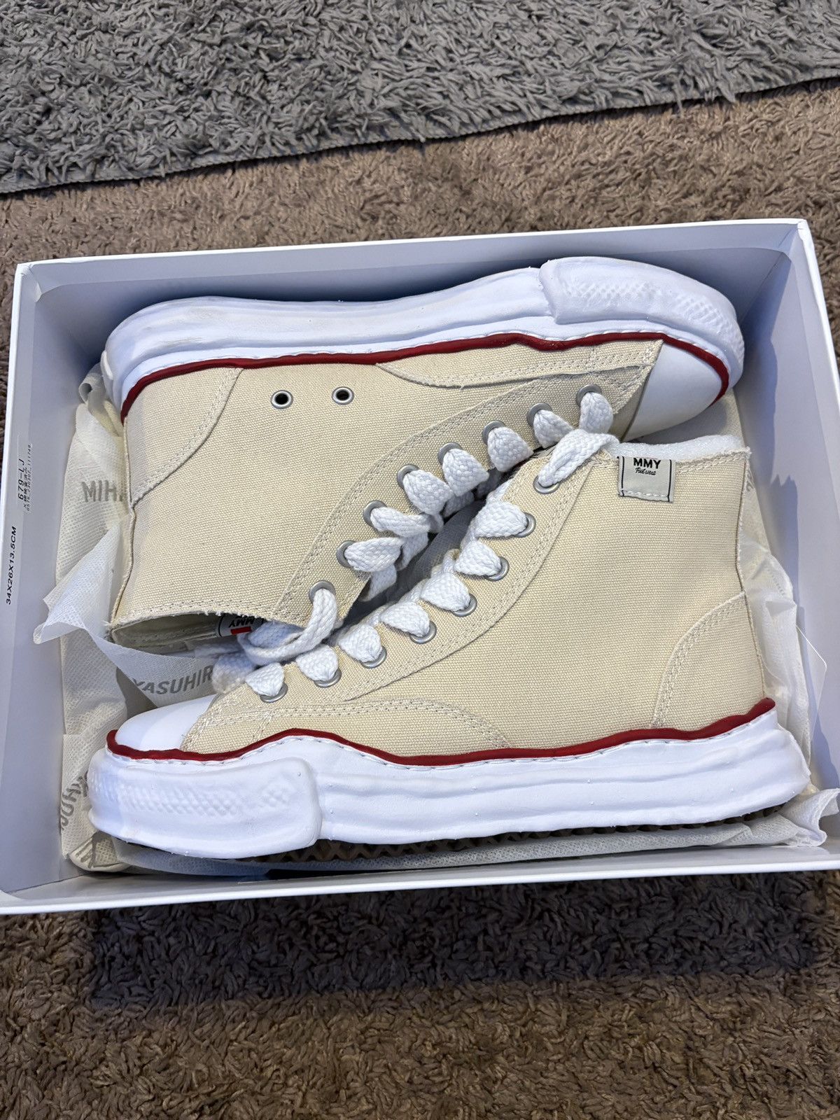 Maison Mihara Yasuhiro Peterson OG Sole Canvas High