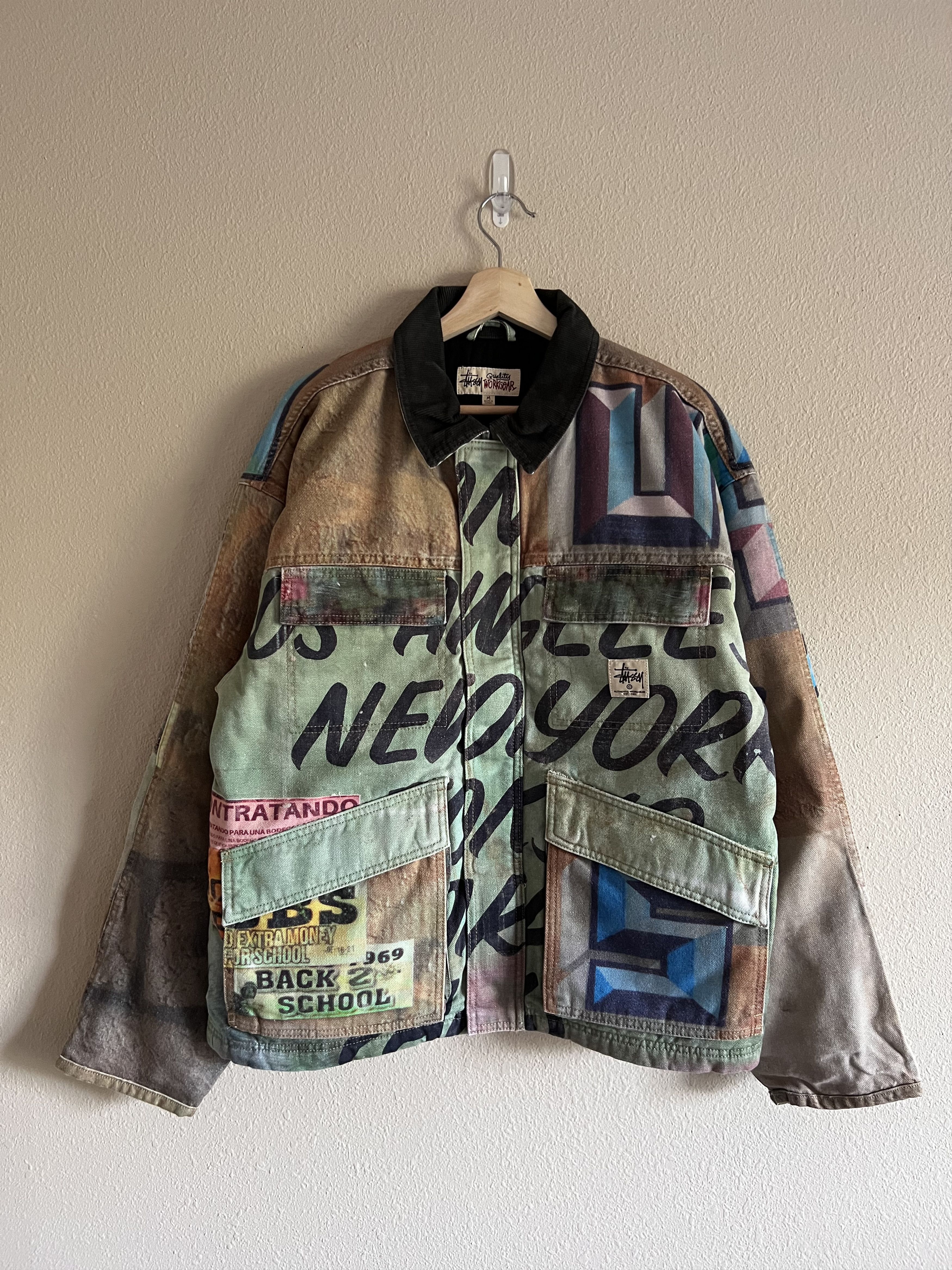 Stussy Stussy Alfonso Canvas Shop Jacket | Grailed