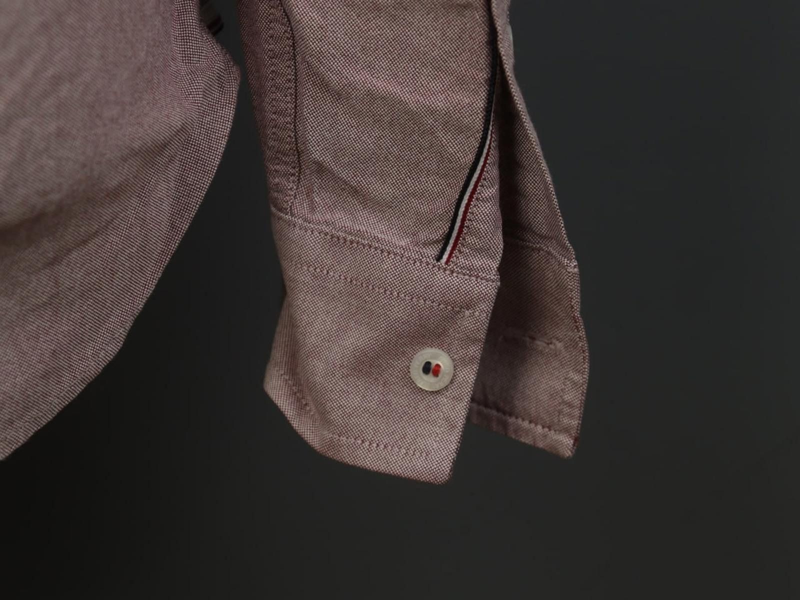 Fred Perry Fred Perry Pink Collared Regular Fit Button-Up Shirt Size M Size US M / EU 48-50 / 2 - 6 Thumbnail