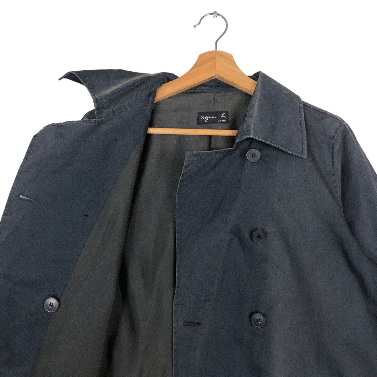 agnes b. 🔥Vintage Chore Jacket Agnes B. Double Breast Issey Miyake Size US M / EU 48-50 / 2 - 12 Thumbnail