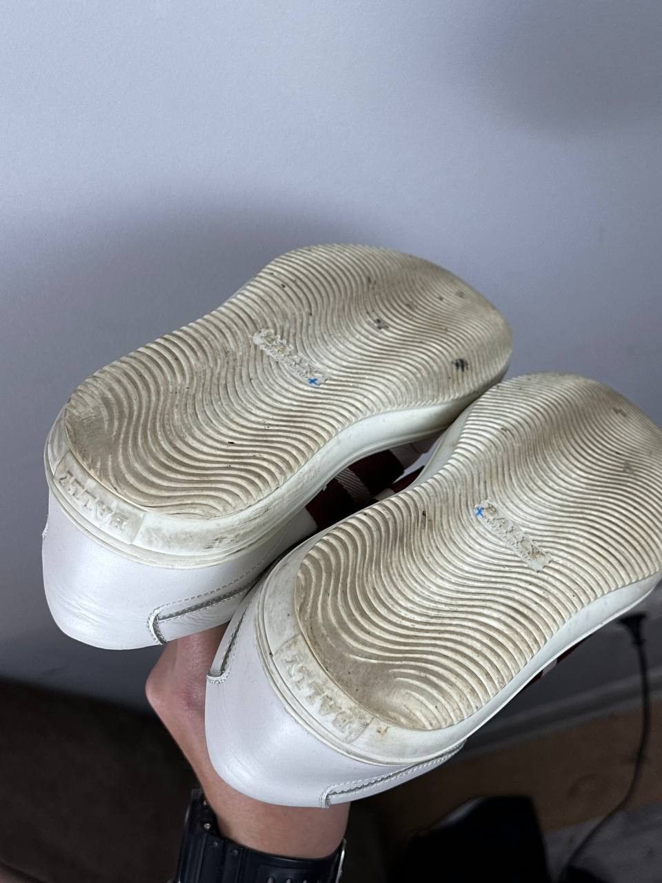 Bally BALLY Oriano White Leather Sneakers Men’s Shoes Size US 8 Size US 8 / EU 41 - 12 Thumbnail