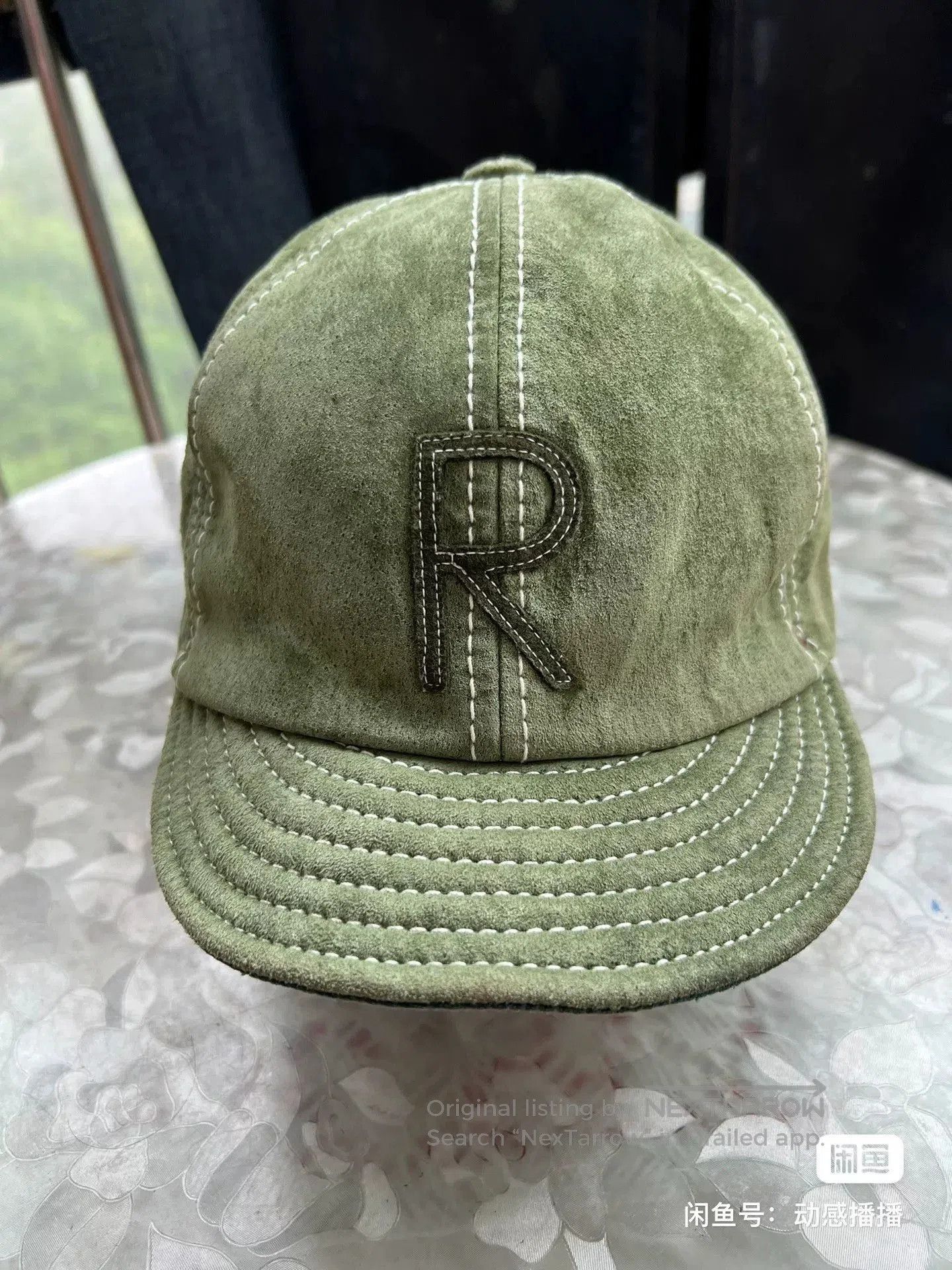 Vintage Decho Japanese Leather Baseball Cap. Size ONE SIZE - 1 Thumbnail