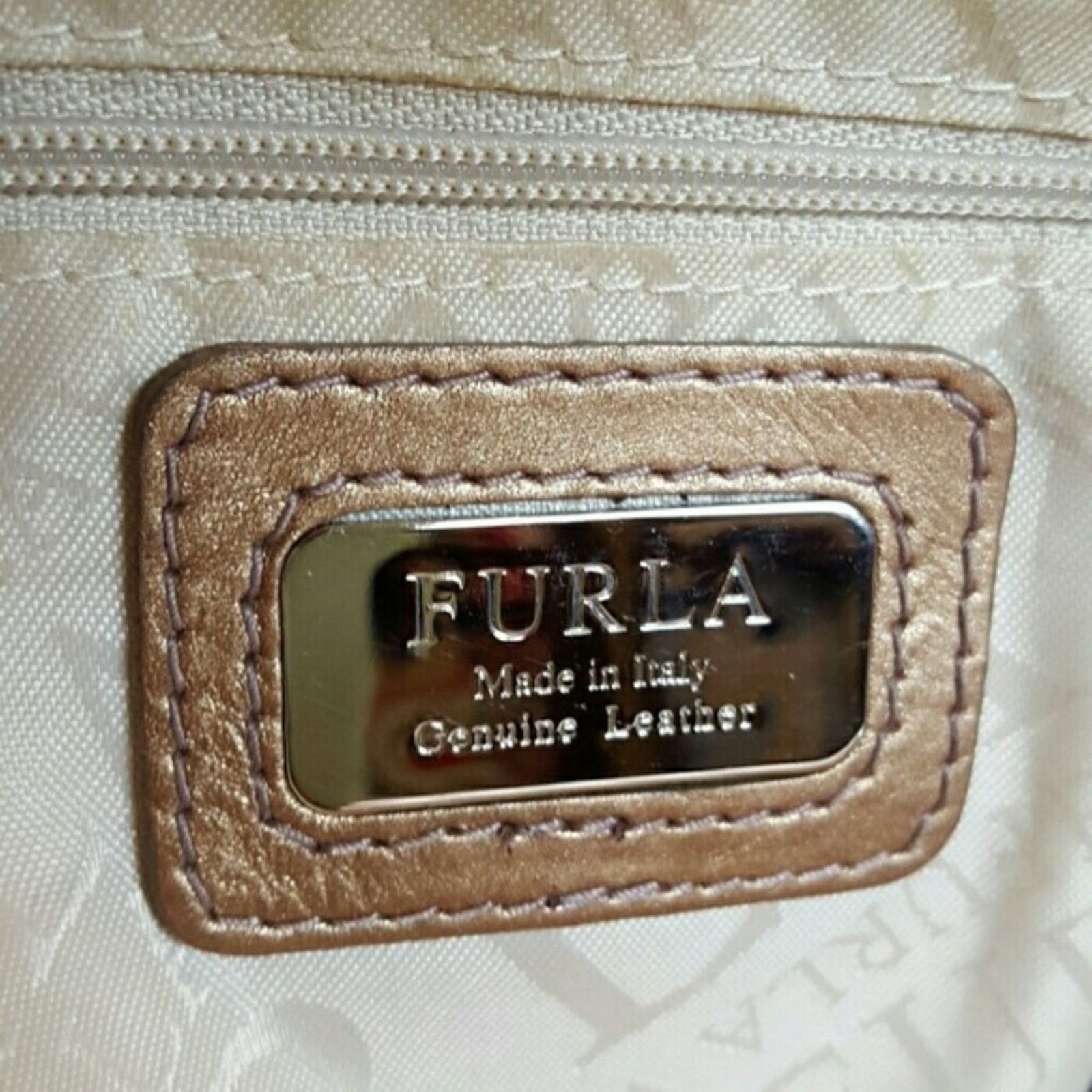 Furla Vintage Made in ITALY Furla Leather Hobo Shoulder Bag Size ONE SIZE - 2 Thumbnail