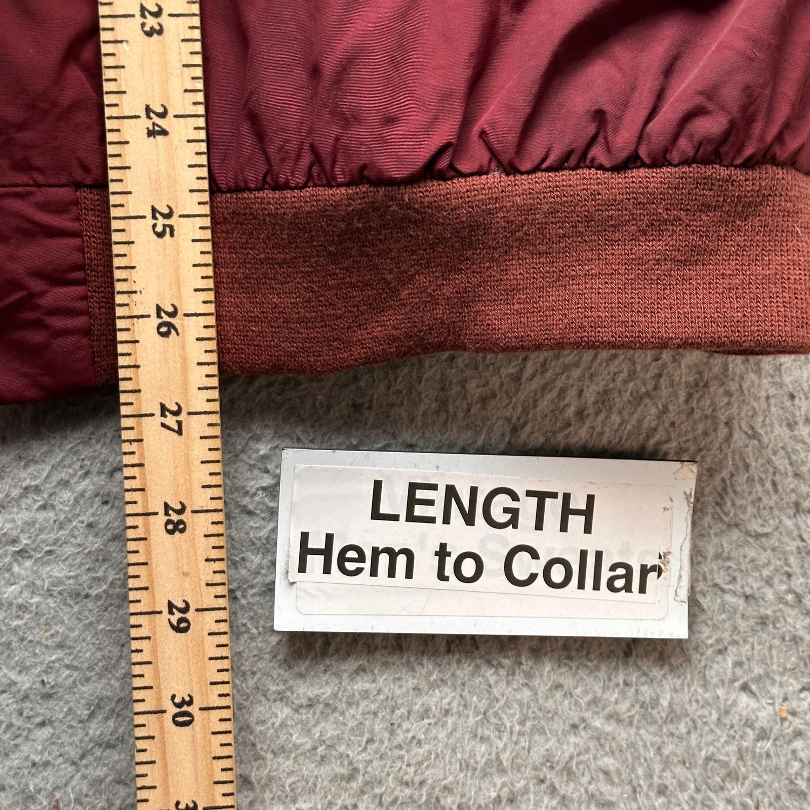 L.L. Bean LL Bean Warm Up Fleece Lined Jacket Mens Large Red Size US L / EU 52-54 / 3 - 4 Thumbnail
