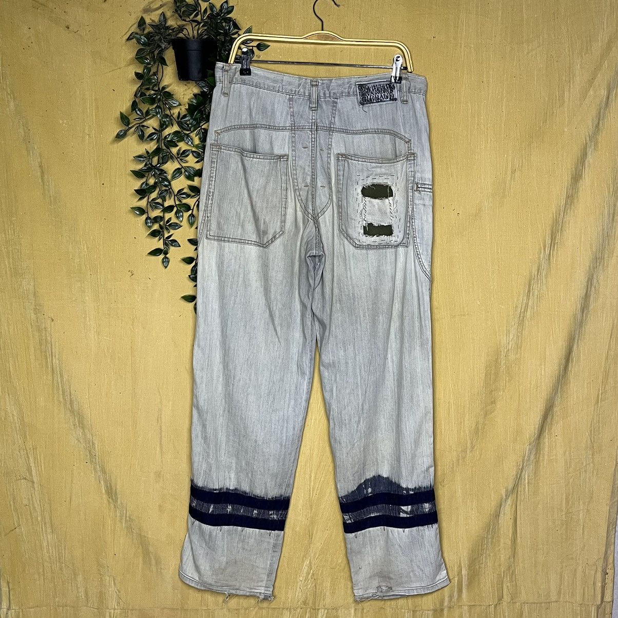 Marithe + Francois Girbaud Vintage Marithe Girbaud Francois Trashed? pant Size US 34 / EU 50 - 1 Thumbnail