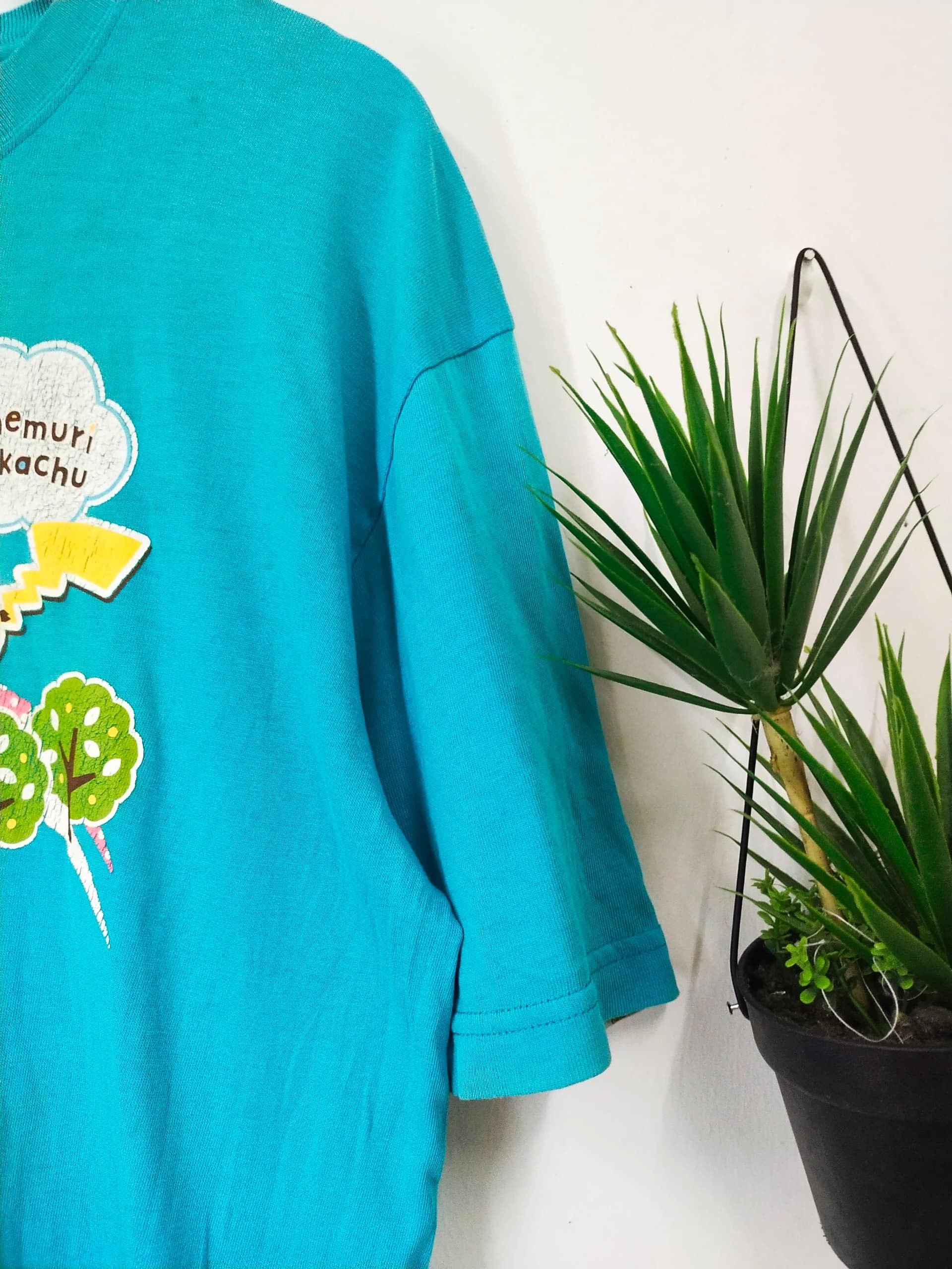 Pokemon Vintage Pokemon pocket monster animation pikachu tee Size US L / EU 52-54 / 3 - 3 Thumbnail