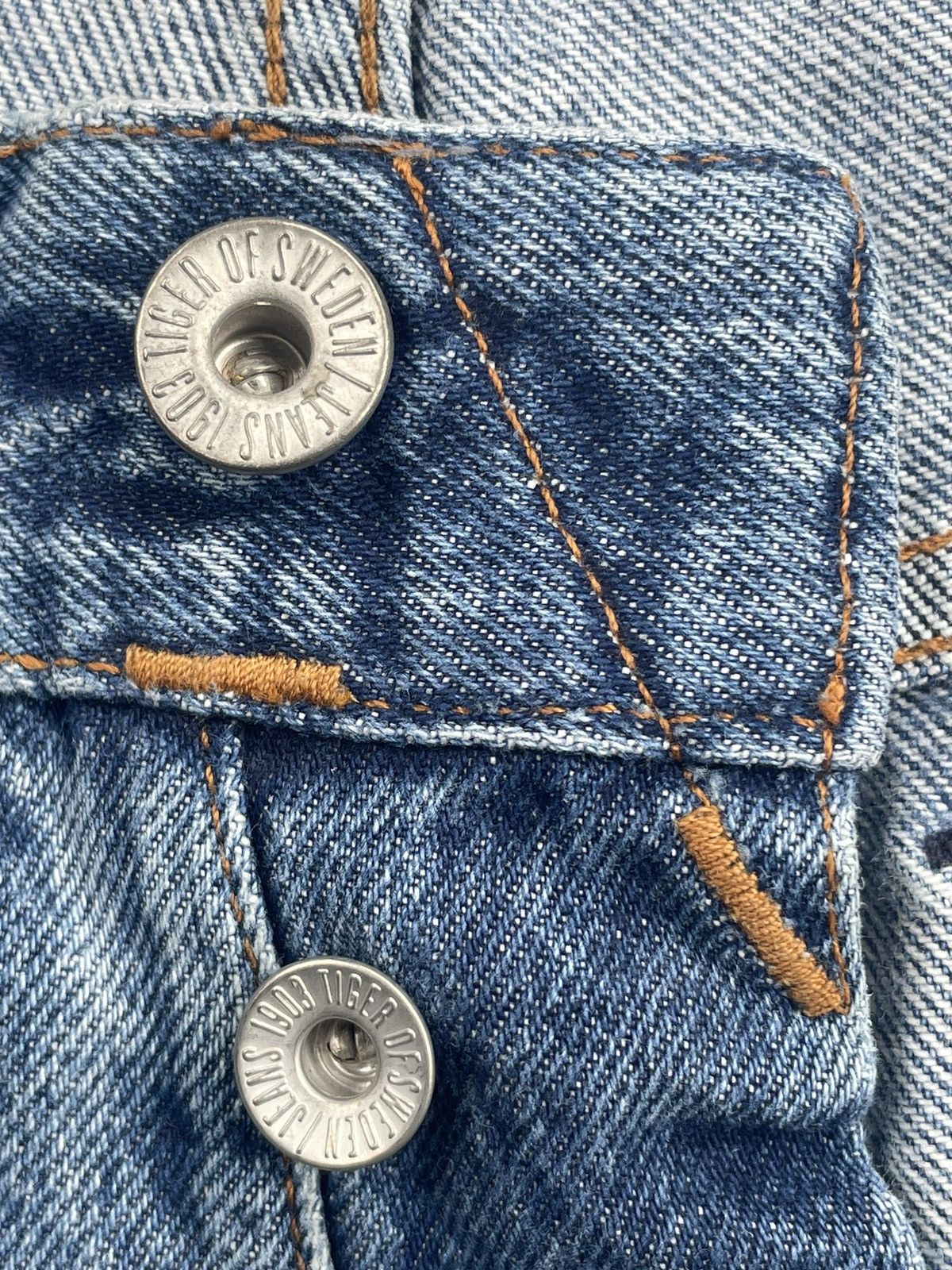 Designer Tiger Of Sweden Stone Wash Denim Size US 34 / EU 50 - 18 Thumbnail