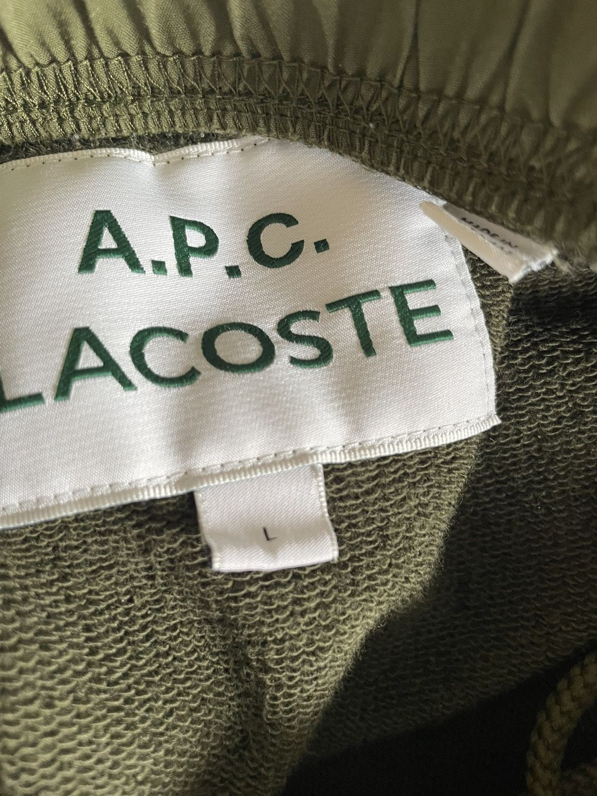 A.P.C. APC x Lacoste Sweatpants Size US 32 / EU 48 - 3 Thumbnail