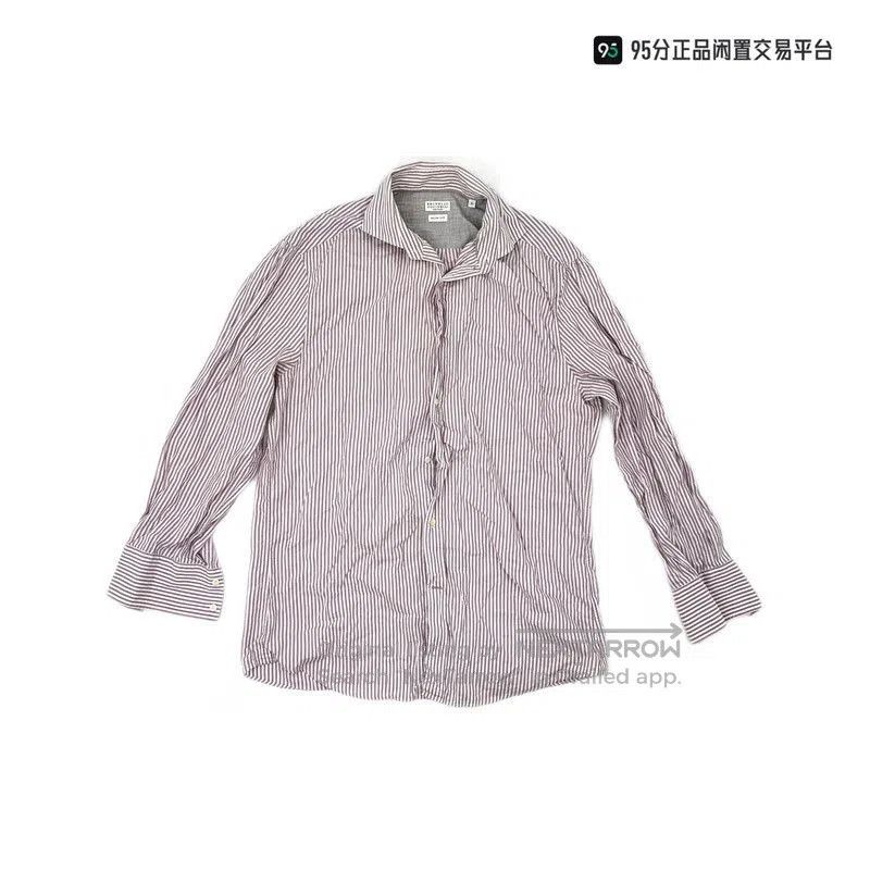 Brunello Cucinelli Brunello Cucinelli FW21 Striped Long. Size US L / EU 52-54 / 3 - 2 Thumbnail