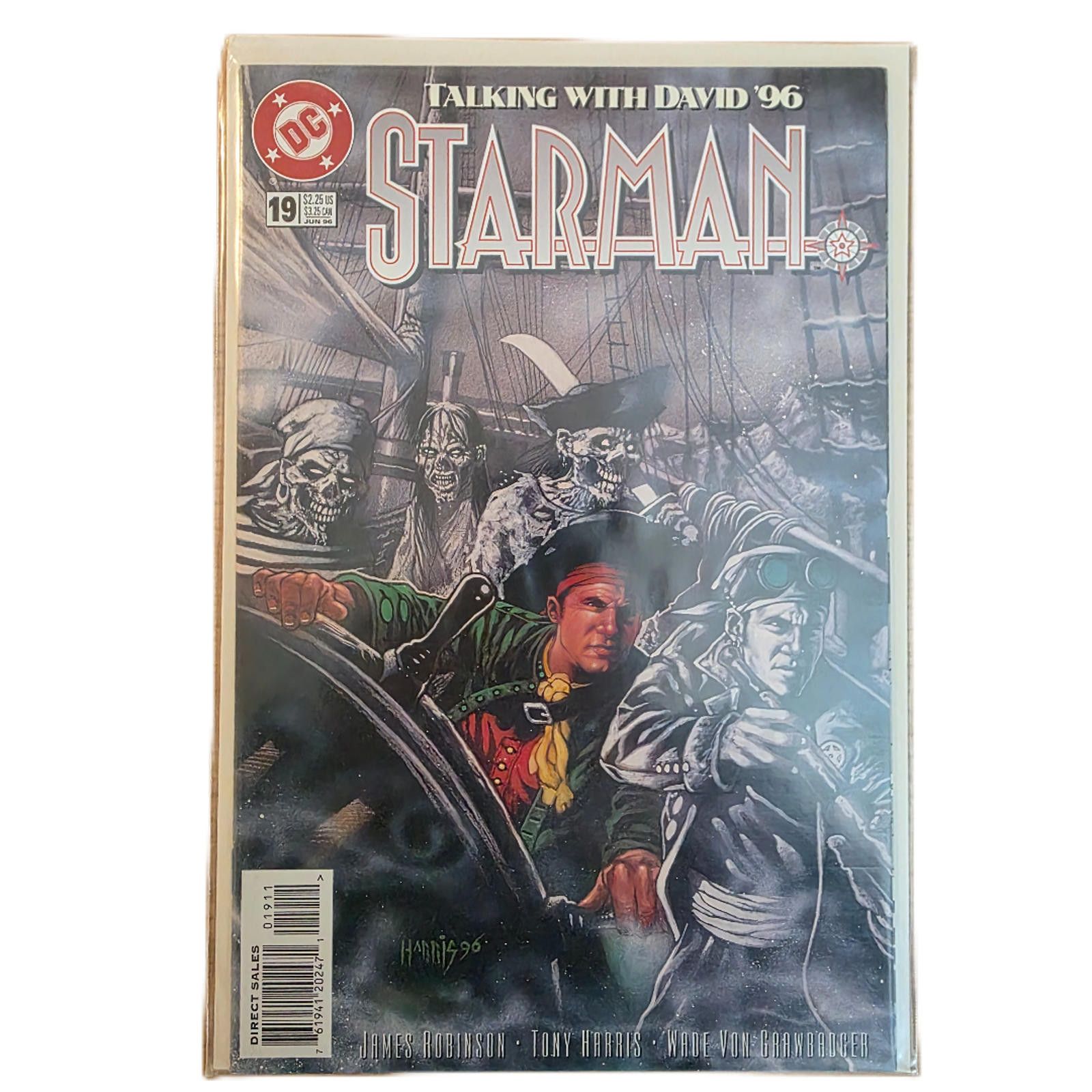 DC Comics Starman Vol 2 #19 NM 1996 DC Talking With David Comic (C) Size ONE SIZE - 1 Thumbnail