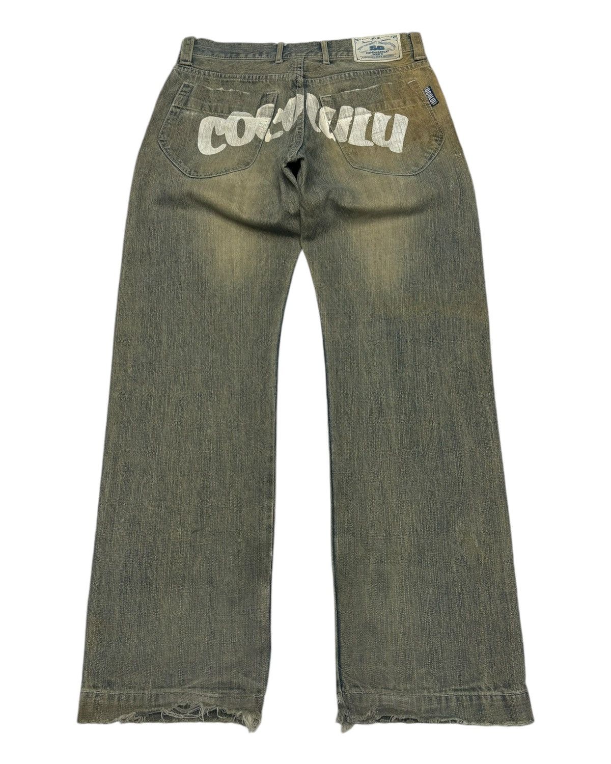 Acne Studios Vintage Cocolulu Rusty Baggy Distressed Denim Jeans Size US 32 / EU 48 - 9 Thumbnail