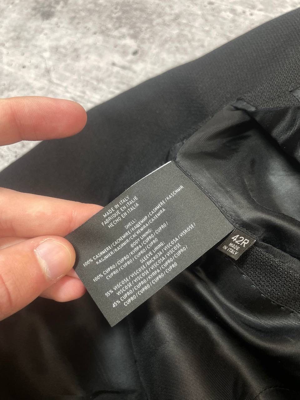 Ralph Lauren Black Label Ralph Lauren Black Label Cashmere Blazer Coat Jacket Y2K Size 42R - 10 Thumbnail