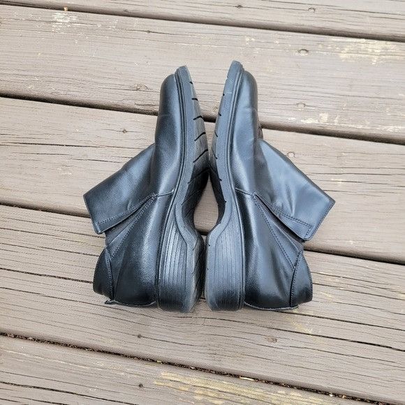 Vintage Vintage 90s y2k Bratz Black Faux Vegan Leather Chunky Heel S Size US 9 / IT 39 - 8 Thumbnail