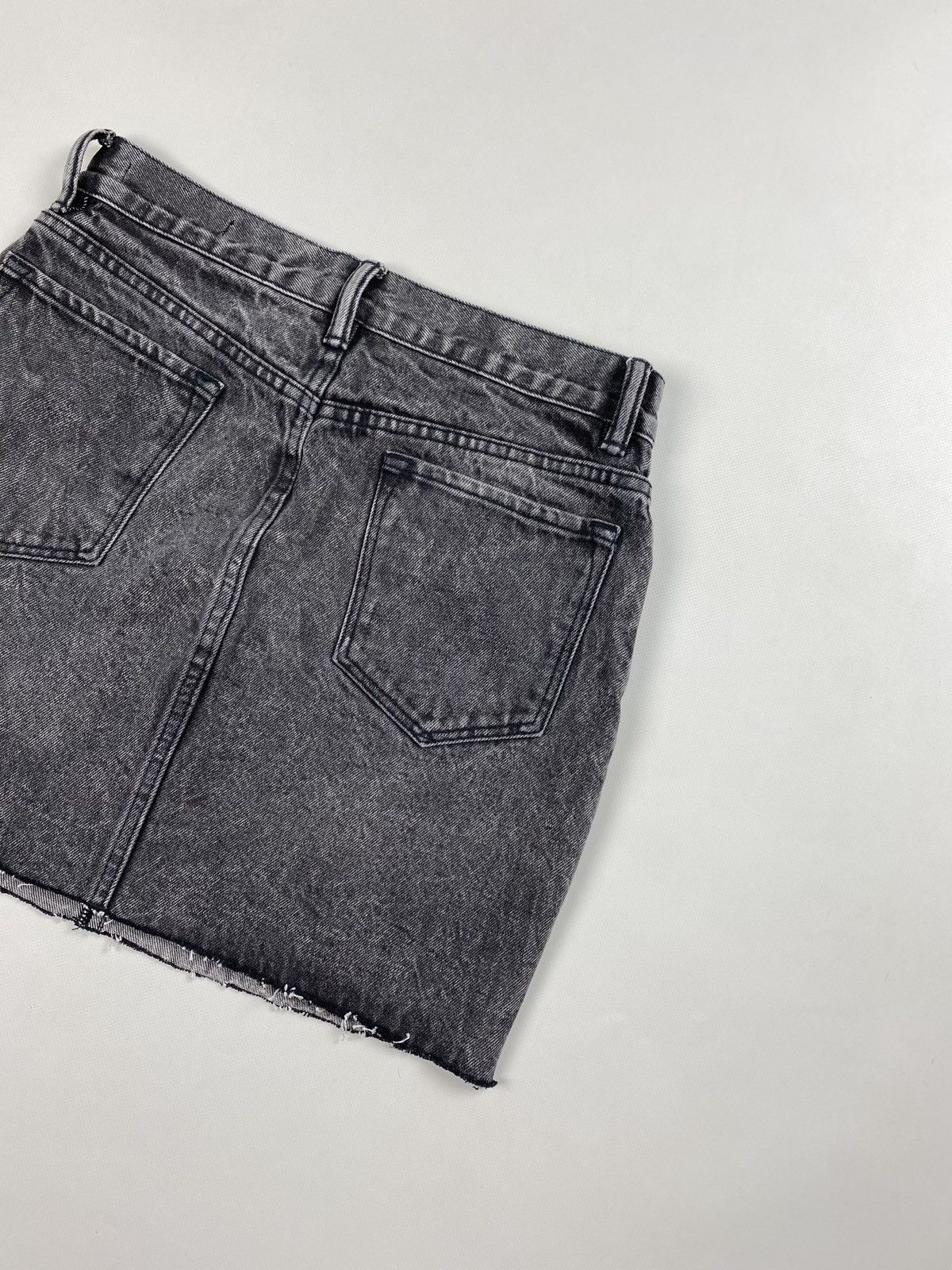 Allsaints Allsaints Betty Denim Mini ladies distressed skirt Size 27" / US 4 / IT 40 - 22 Thumbnail