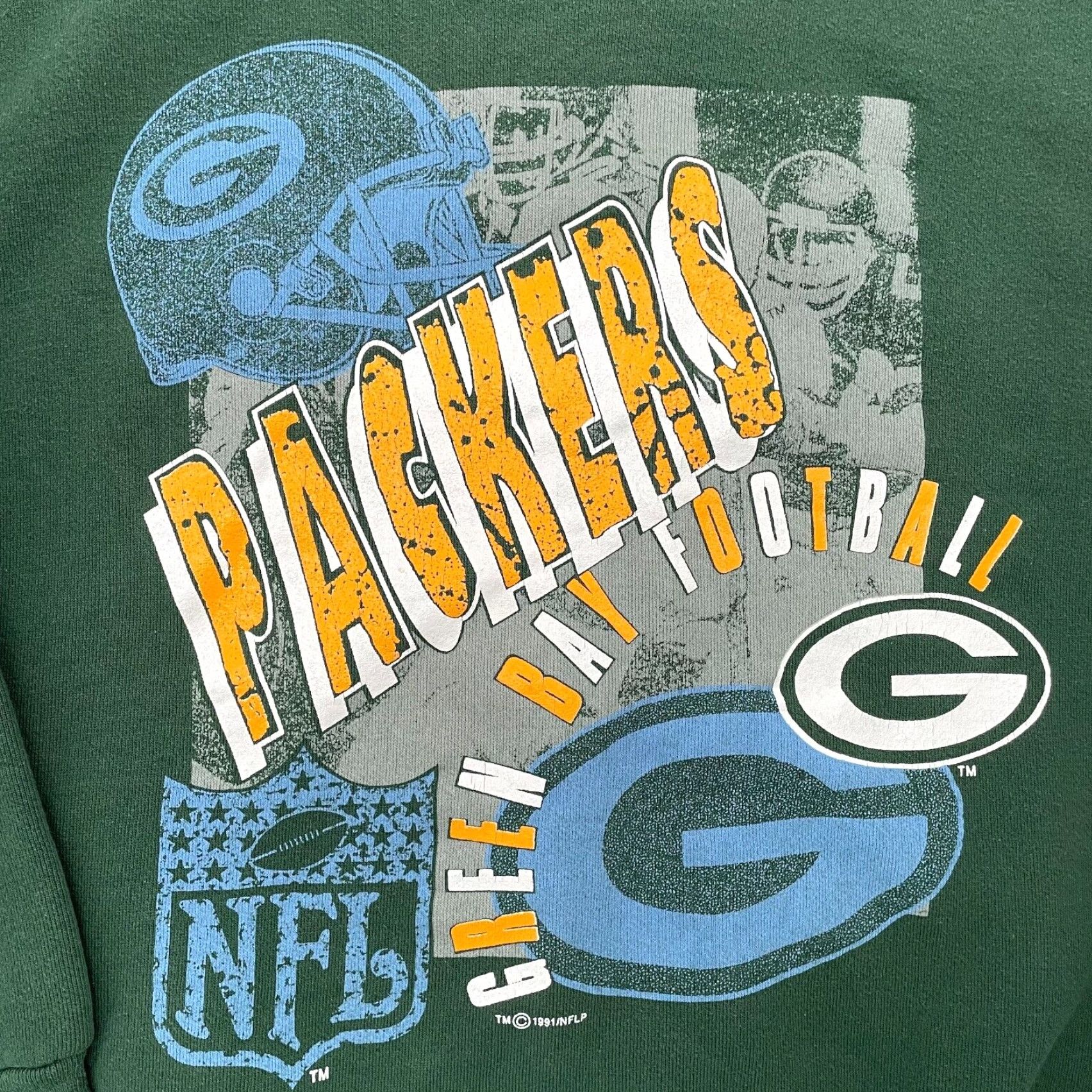 Logo 7 VINTAGE Logo 7 Green Bay Packers Sweatshirt Adult Large Green NFL Football Logo Mens L 90s City Outdoor Sports American Logo 90s Vintage Size US L / EU 52-54 / 3 - 4 Thumbnail