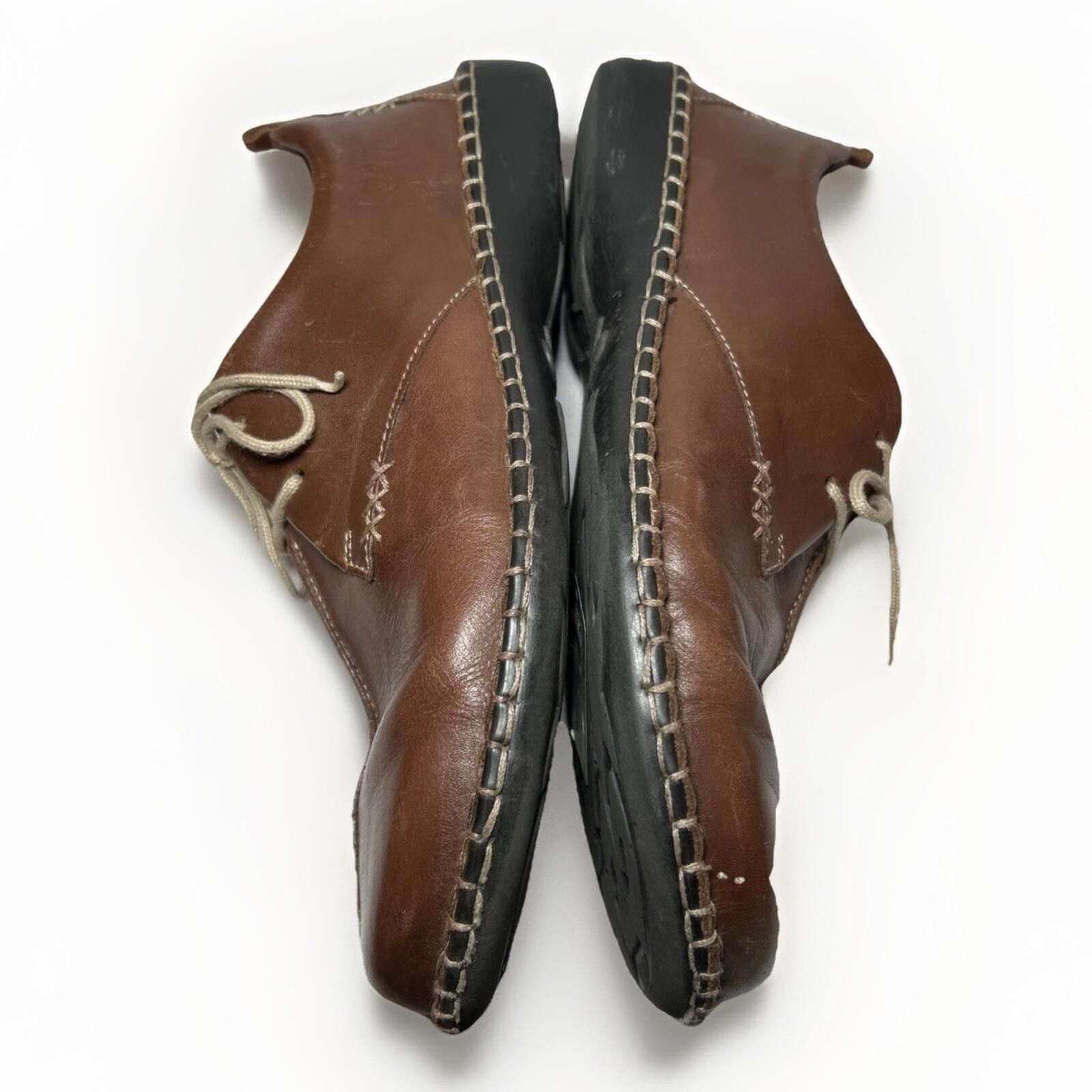 JOSEF SEIBAL JOSEF SEIBEL Lindsay Leather Moccasin Lace-Up ComfortShoes Size US 8 / IT 38 - 6 Thumbnail