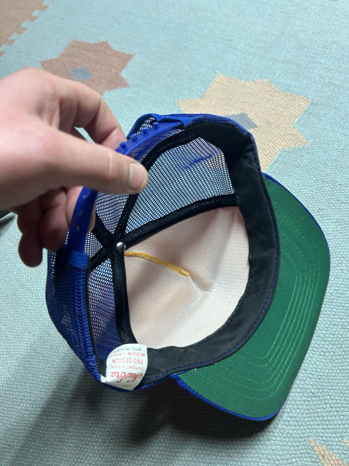 Vintage Vtg 80s trucker hat valley petroleum oil Michigan new era Size ONE SIZE - 6 Thumbnail