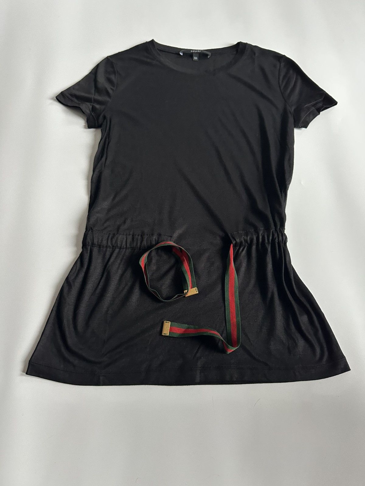 Gucci Gucci Women’s Black T-Shirt XS – Web Stripe Detail Size XS / US 0-2 / IT 36-38 - 2 Thumbnail