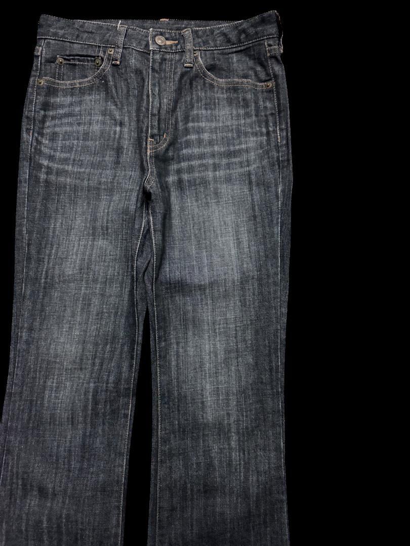 Uniqlo BOOTCUT Vintage 90s Style Uniqlo Mudwash Sick Bell Bottom Size US 27 - 5 Thumbnail