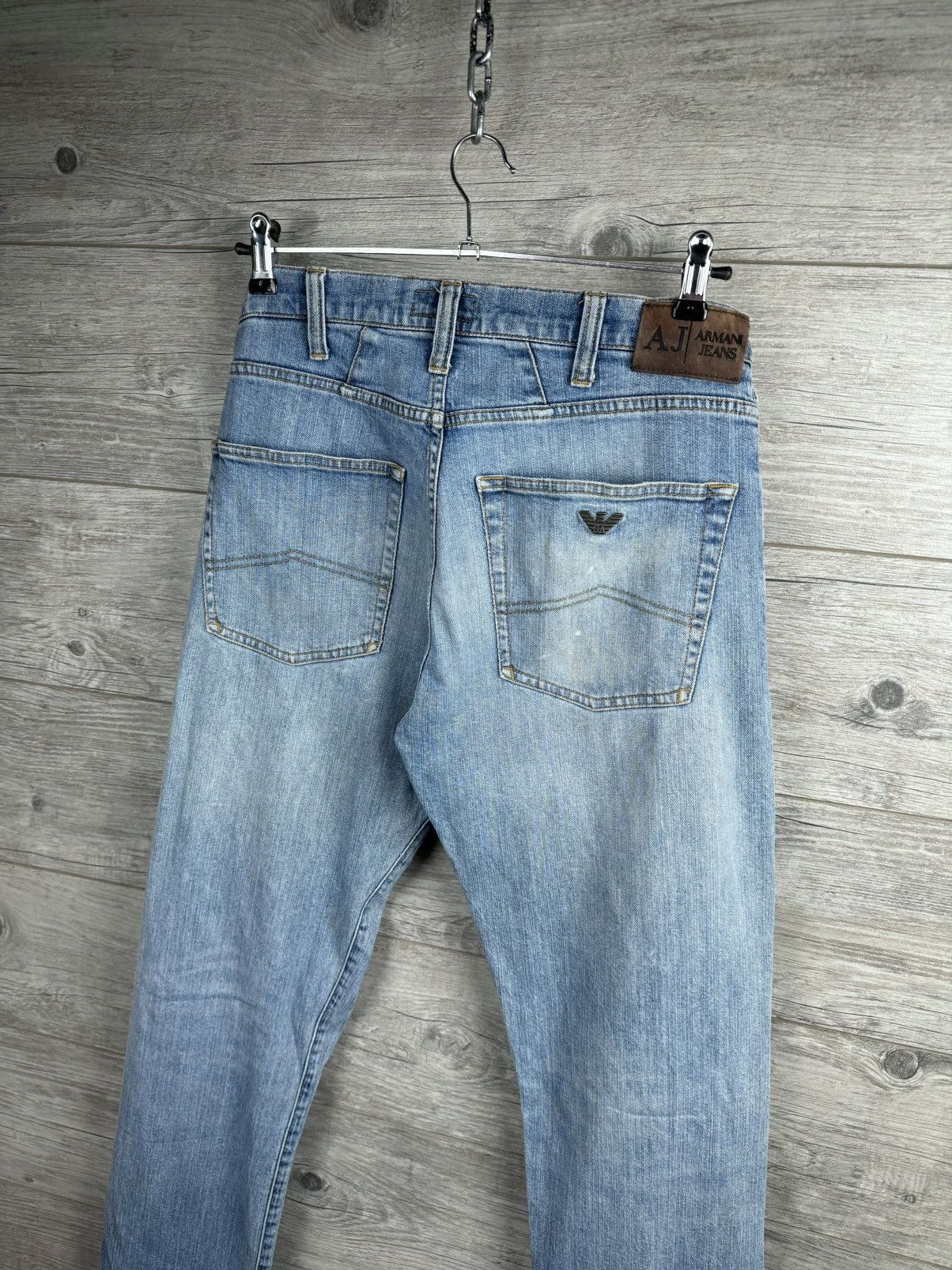 Armani × Japanese Brand × Vintage ARMANI JEANS METAL LOGO VINTAGE HYPE JAPANESE STYLE SIZE 32 Size US 32 / EU 48 - 4 Thumbnail