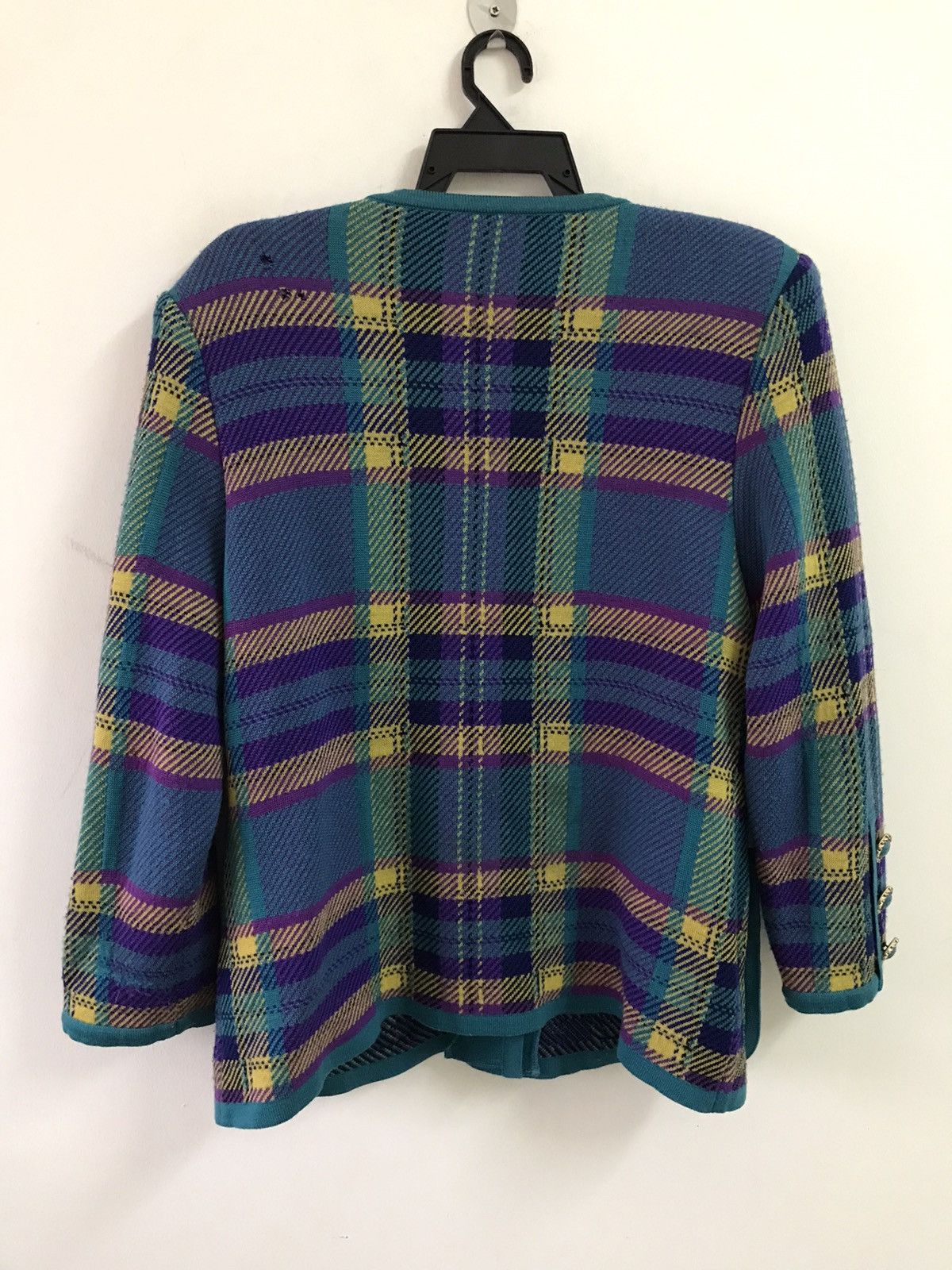 Saint Laurent Paris × Yves Saint Laurent Vintage Yves Saint Laurent knitwear Down Button Jacket Size US L / EU 52-54 / 3 - 4 Thumbnail