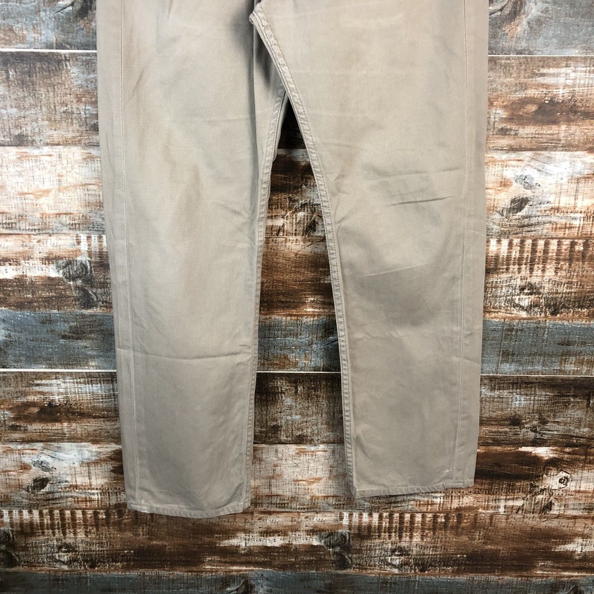 Levi's DL Levis 505 Cream Casual Pants #C197 Size US 32 / EU 48 - 6 Thumbnail