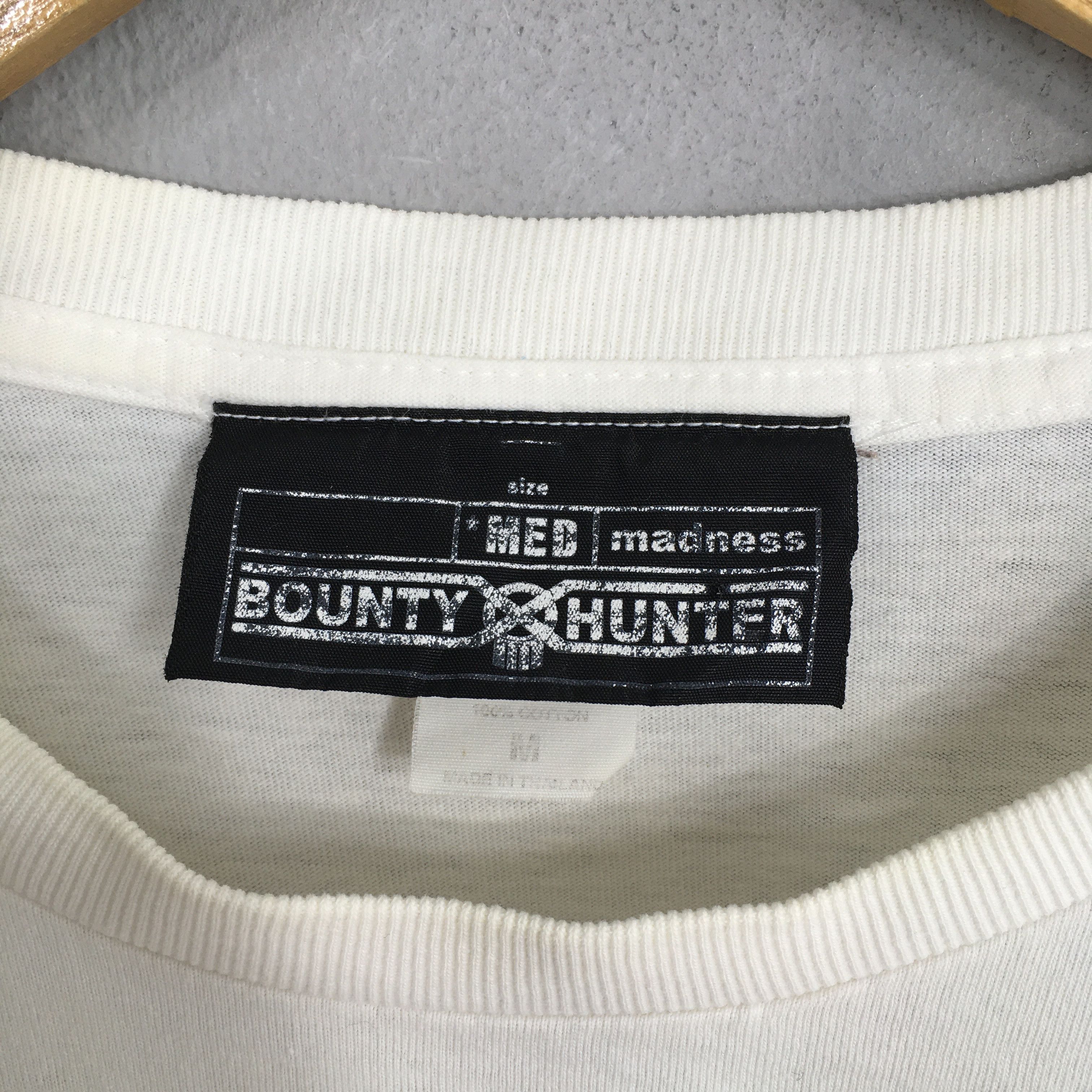 Bounty Hunter Vintage Bounty Hunter Japan Tiger Prints White T shirt Size US M / EU 48-50 / 2 - 3 Thumbnail