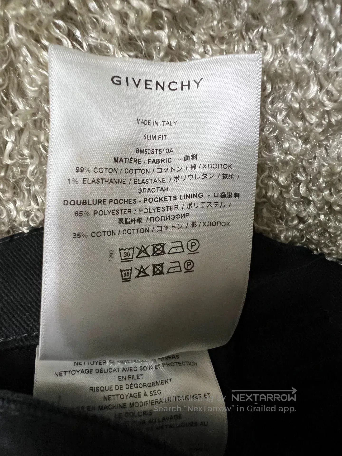 Givenchy Givenchy Men's Black Jeans W33 Italy. Size US 33 - 9 Thumbnail