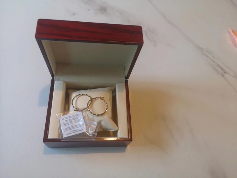 Designer 9ct gold yellow women's earring Size ONE SIZE - 1 Thumbnail