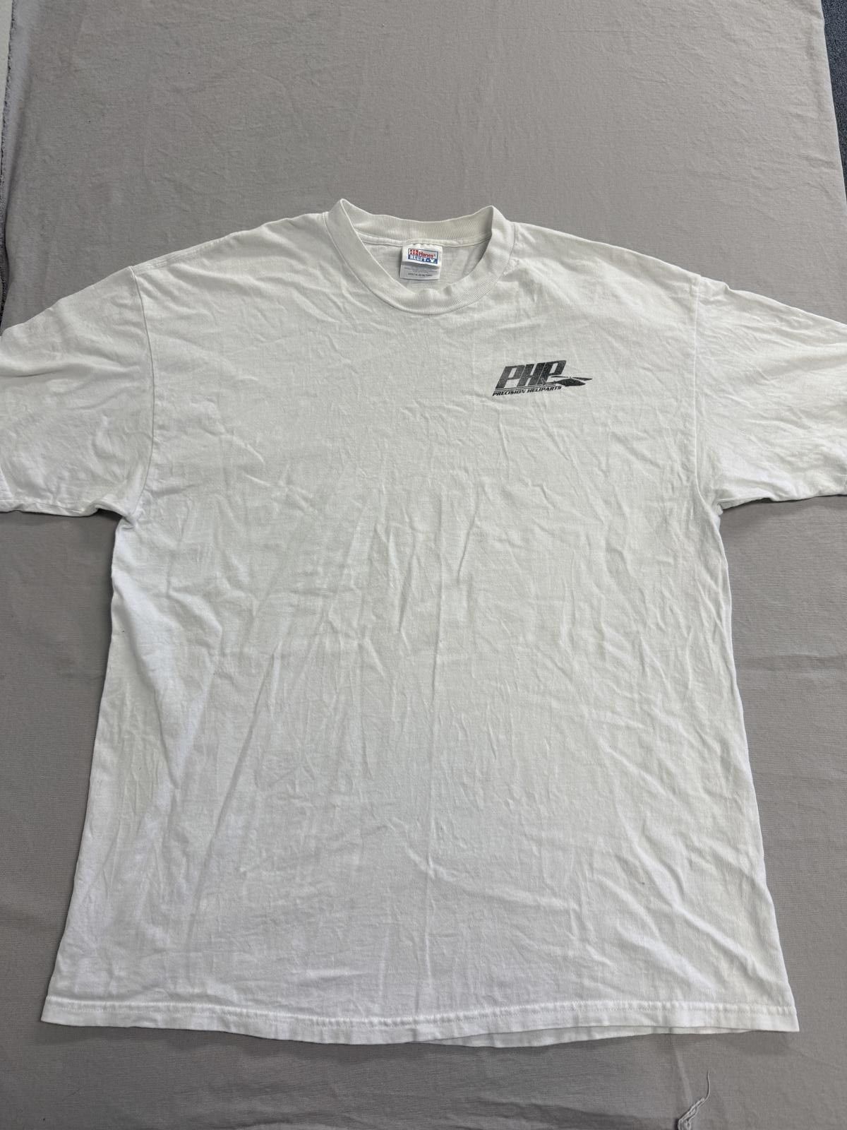 Hanes Precision Heliparts Promo T-shirt PHP Helicopter Parts XL Size US XL / EU 56 / 4 - 2 Thumbnail