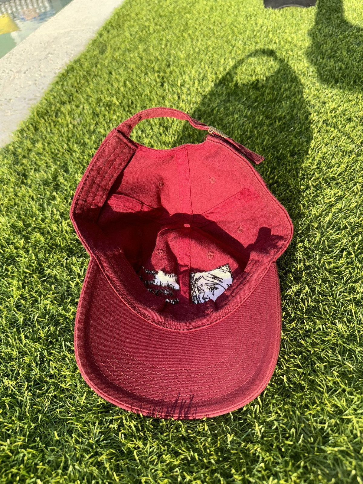 Vintage Custom Maroon Hat 1/1 Size ONE SIZE - 2 Thumbnail