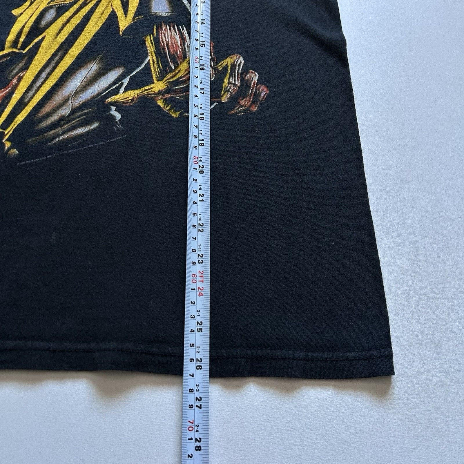 Band Tees Vintage Iron Maiden T-Shirt Medium Faded Black 2009 Graphic Size US M / EU 48-50 / 2 - 5 Thumbnail