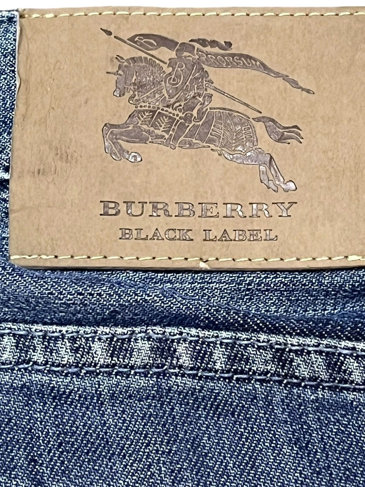 Burberry Vintage Burberry Black Label Flare Grunge Denim Size US 32 / EU 48 - 8 Thumbnail