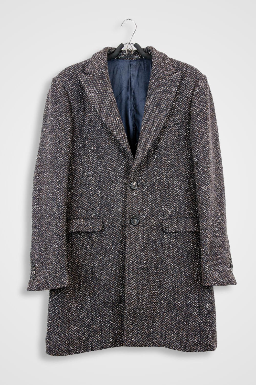 Alessandro Dell'acqua Alessandro Dell’Acqua Tweed Coat - Size 48 Size US M / EU 48-50 / 2 - 1 Thumbnail