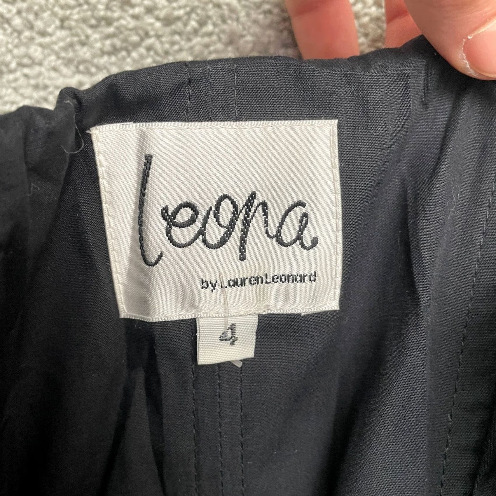 Vintage VINTAGE Leona By Lauren Leonard Strapless Wired Blouse Womens 4 Black Silk Lace Shirt Sleeveless Bohemian Classic Outdoor Size S / US 4 / IT 40 - 4 Thumbnail