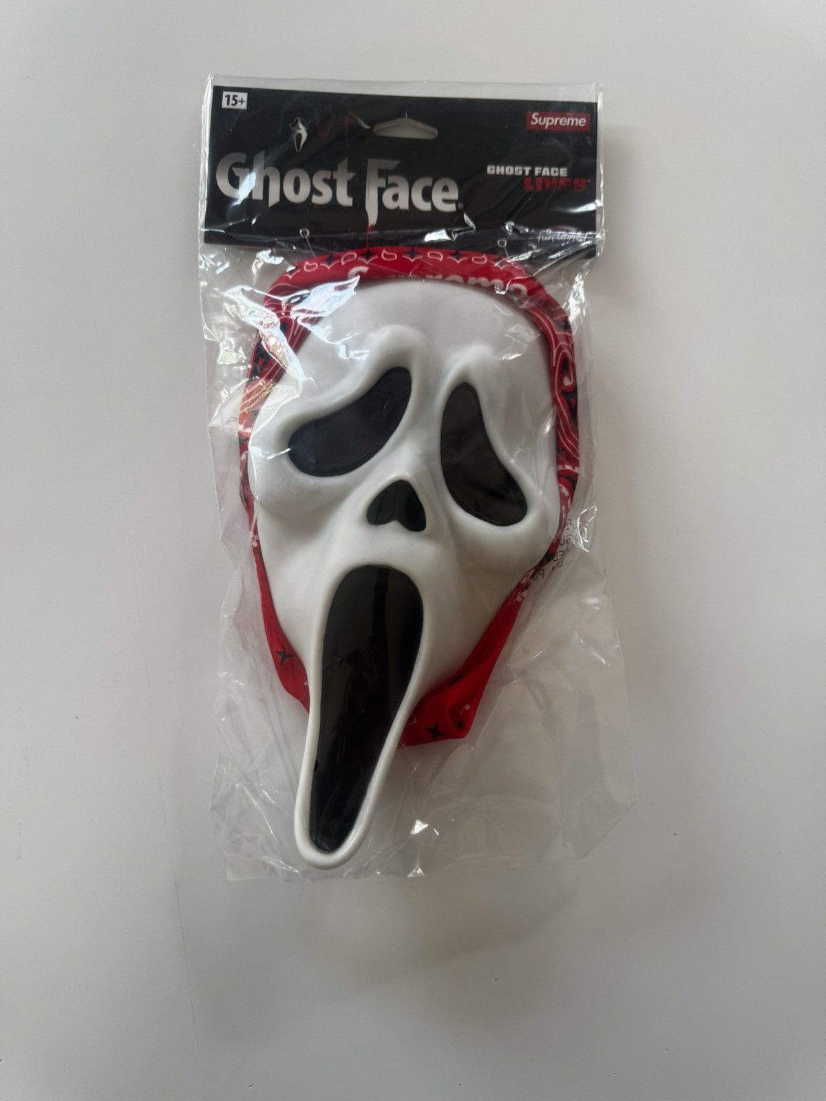 Supreme Supreme Ghostface Mask SS26 Red (IN HAND SHIPS FAST) Size ONE SIZE - 2 Thumbnail