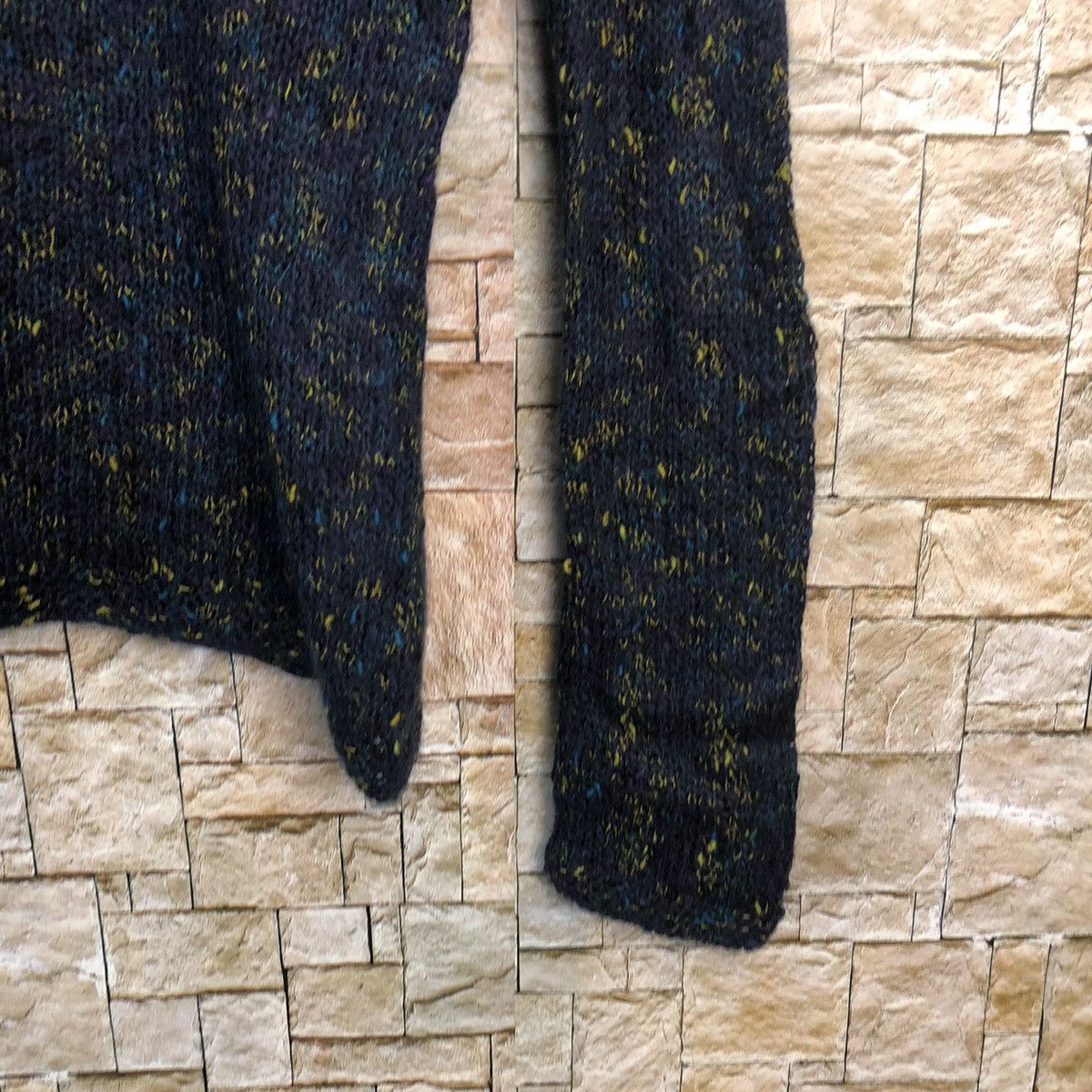 Homespun Knitwear × Japanese Brand Japanese Brand Darkblue Knitwear #A898 Size S / US 4 / IT 40 - 8 Thumbnail