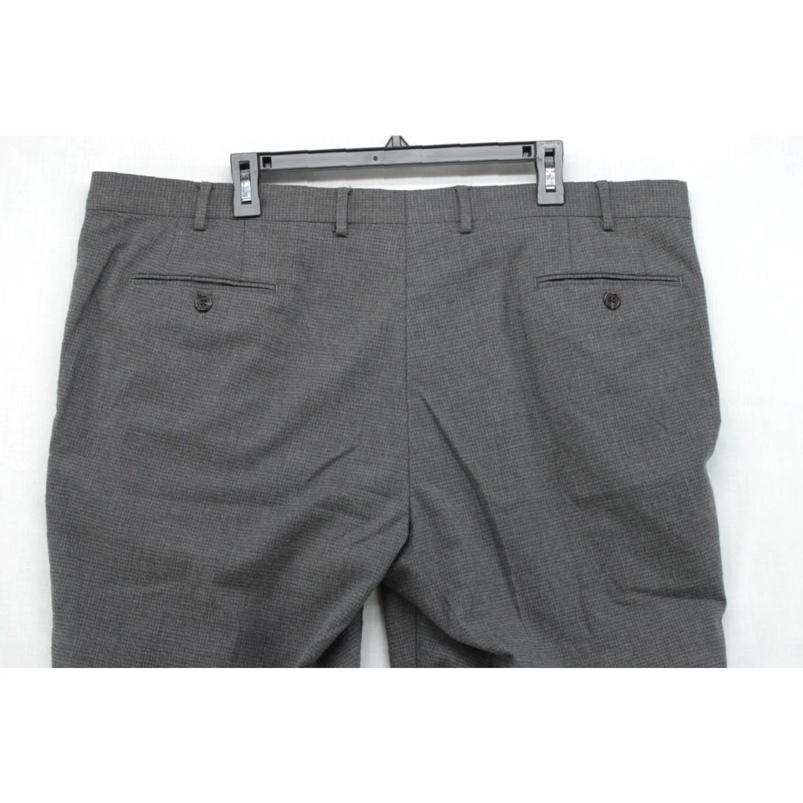 Polo Ralph Lauren Polo Ralph Lauren Pants Mens 42x29.5 Gray Check Dress Office Preppy Modern Mens Size US XL / EU 56 / 4 - 5 Thumbnail