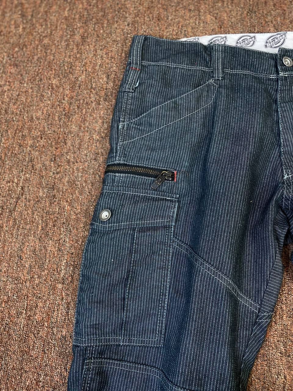Dickies dickies hickory striped cargo pants distressed Size US 35 - 11 Thumbnail