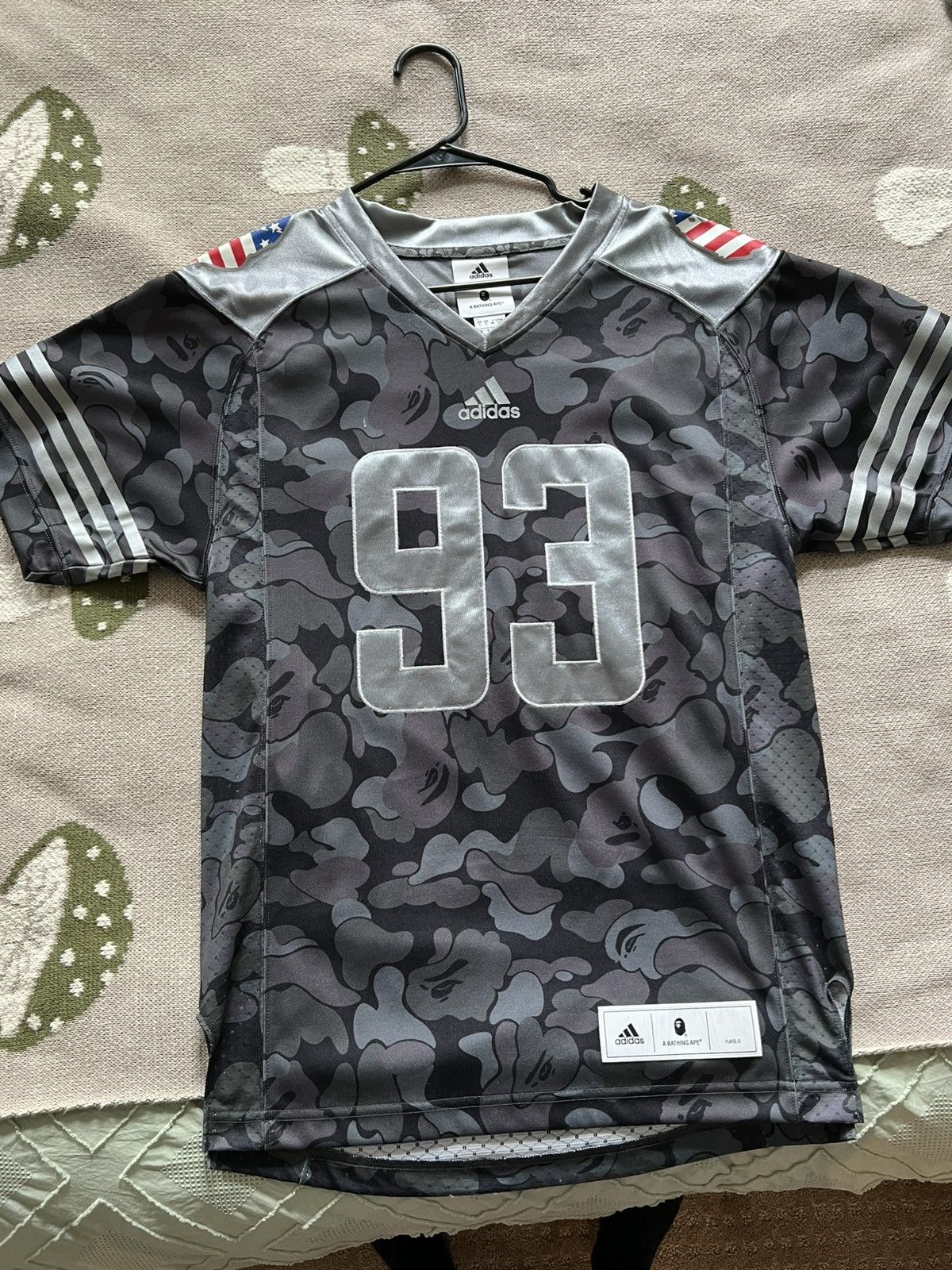 Adidas Bape Bape x Adidas SB Jersey Black Camo Grailed