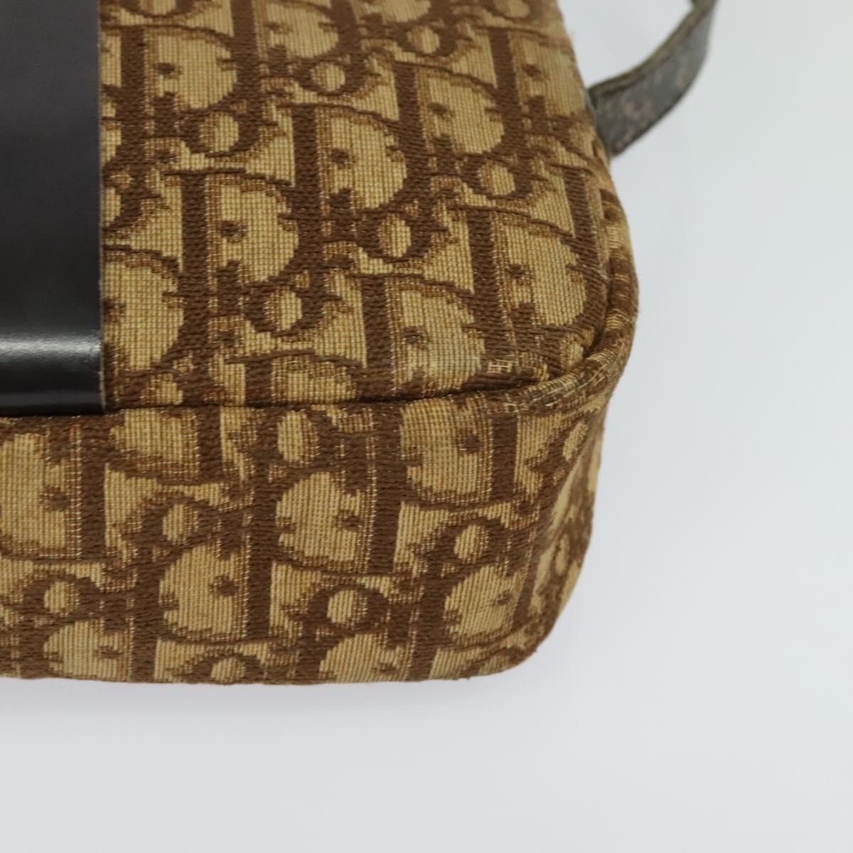 Dior DIOR Trotter Canvas Shoulder Bag Brown Size ONE SIZE - 11 Thumbnail