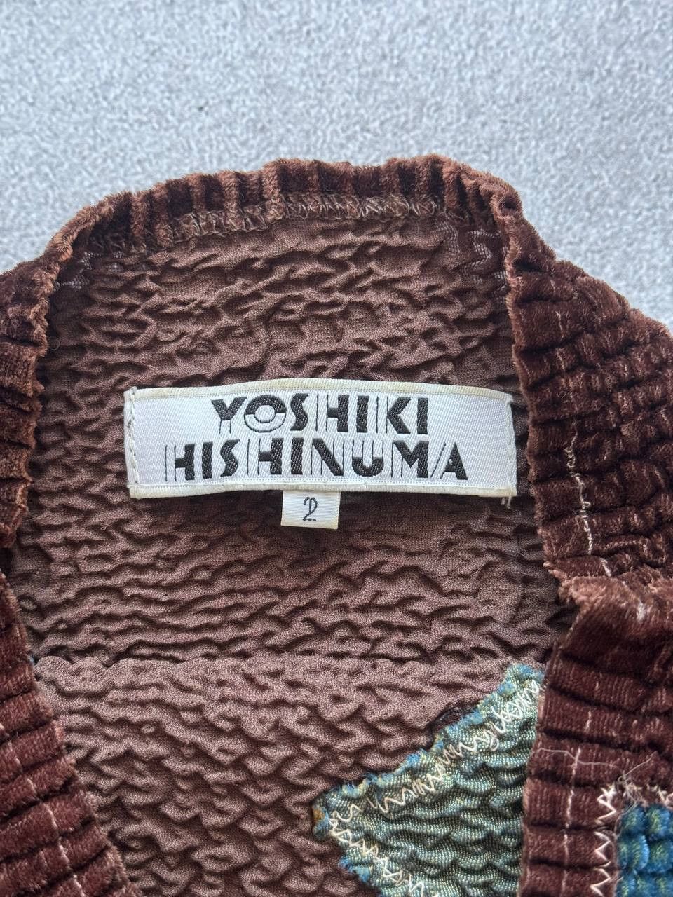 Japanese Brand Rare Archive Yoshiki Hishinuma Geometric Textured Knit Top Size S / US 4 / IT 40 - 7 Thumbnail
