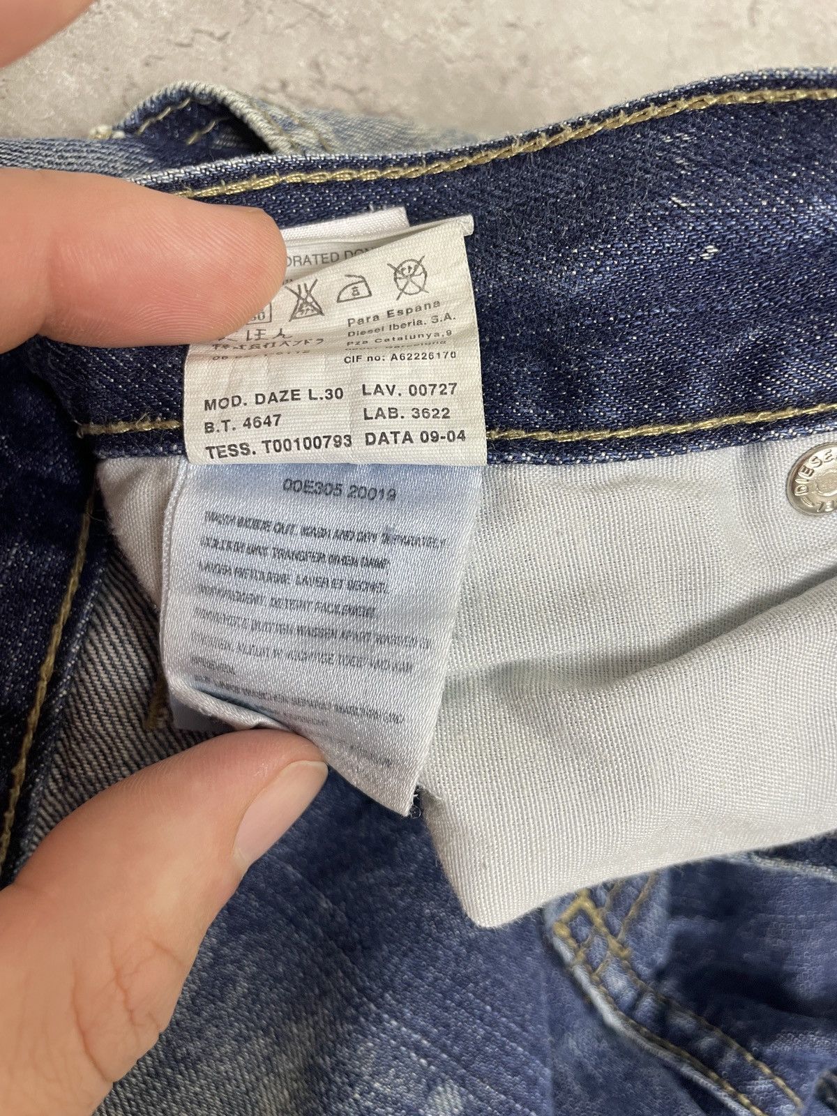 Diesel Vintage Diesel jeans Size US 34 / EU 50 - 10 Thumbnail