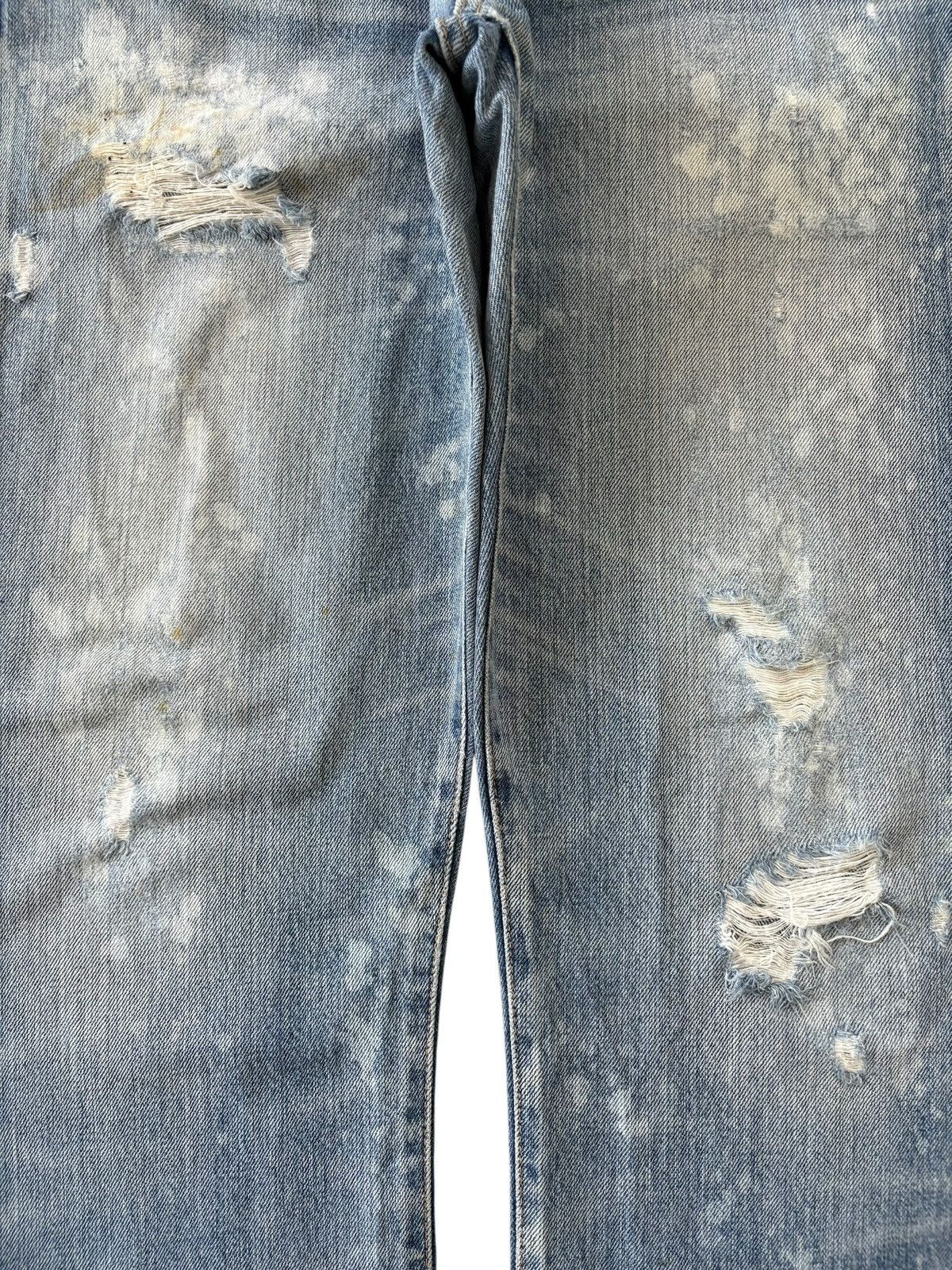 Ksubi Vintage Japanese RNA Bleached Wash Distressed Loose Jeans Size US 33 - 4 Thumbnail