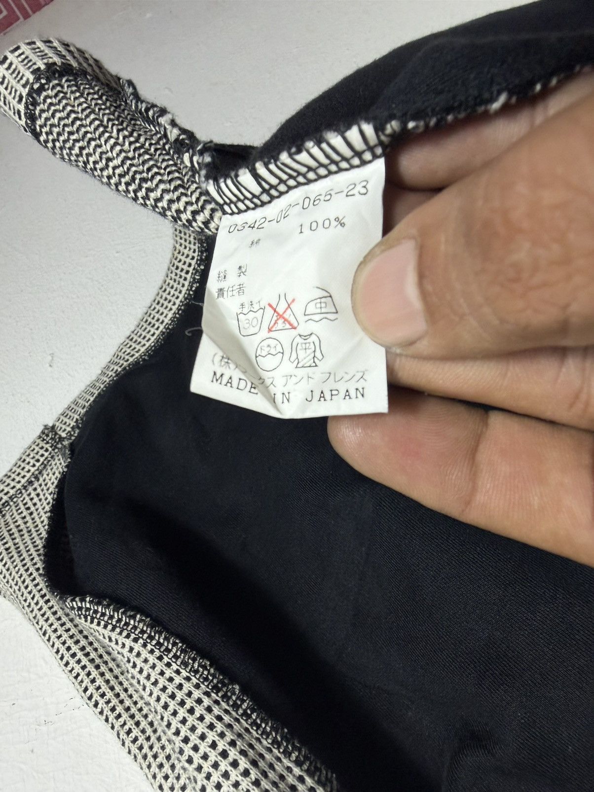 Yohji Yamamoto LQ Yohjiyamamoto Two Tone Jacket - Open Front Size US XXL / EU 58 / 5 - 8 Thumbnail