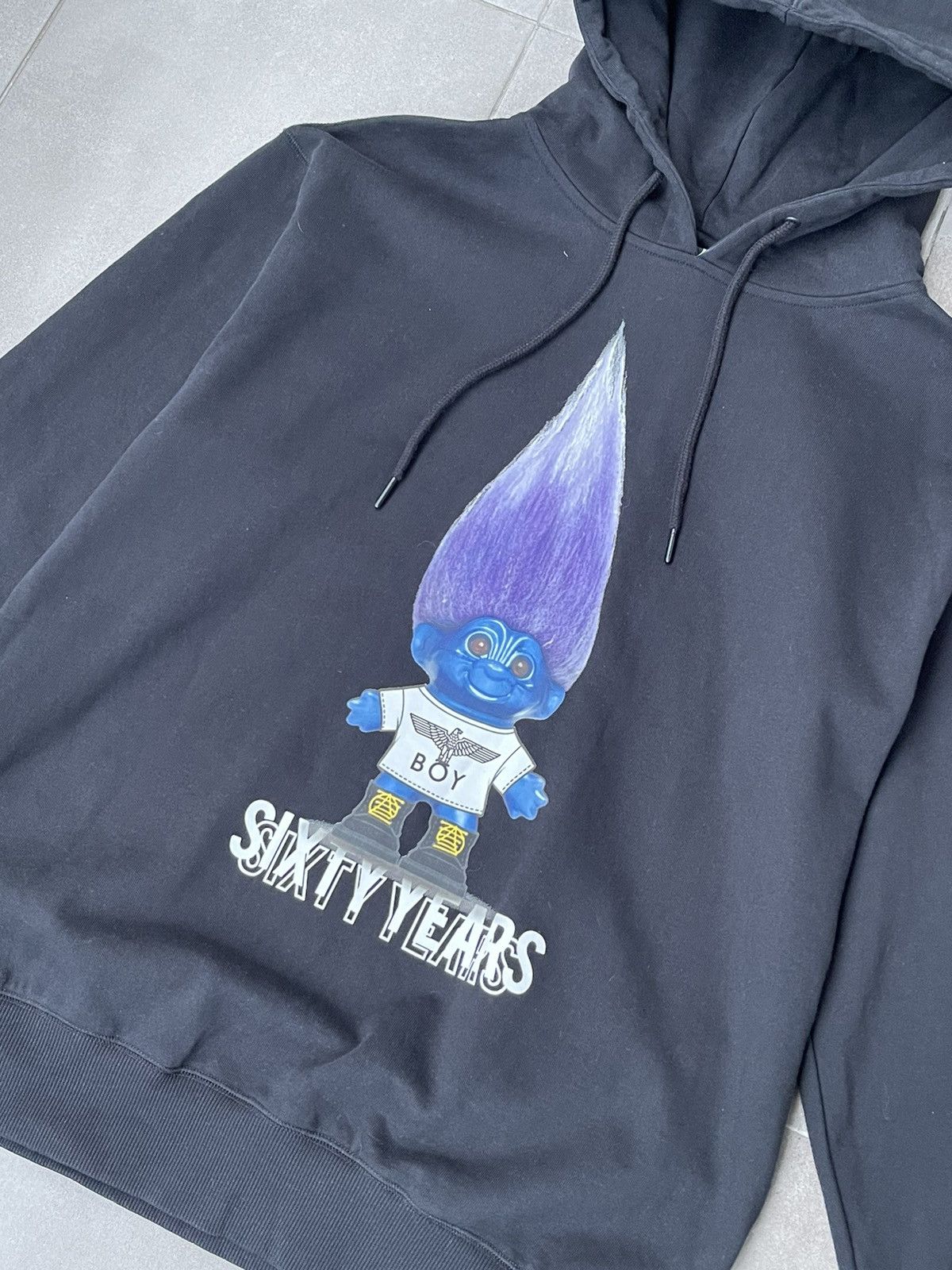 Boy London Boy London X Trolls 60 Anniversary Logo Movie Black Hoodie Size US M / EU 48-50 / 2 - 10 Thumbnail