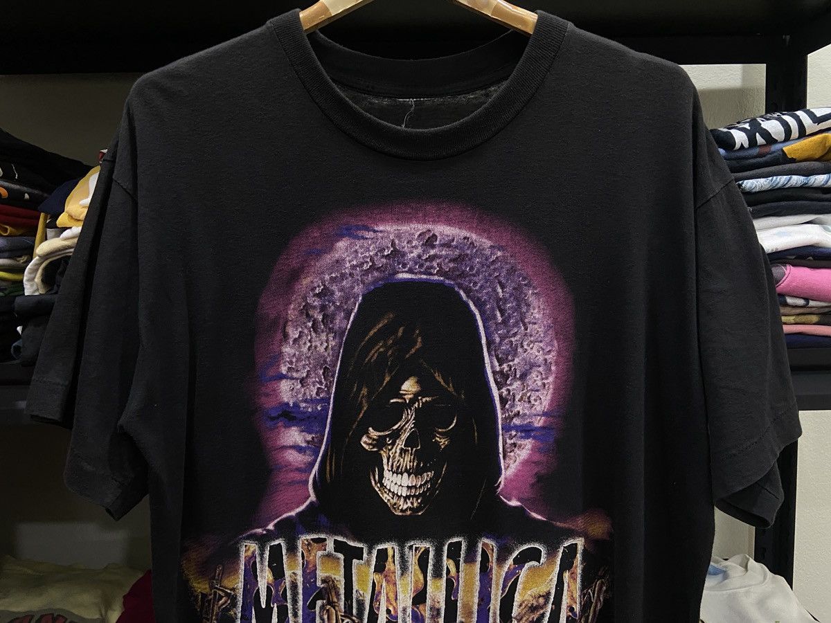 Band Tees × Vintage Vintage 90s METALLICA Bootleg Load Tour TShirt Size US L / EU 52-54 / 3 - 3 Thumbnail